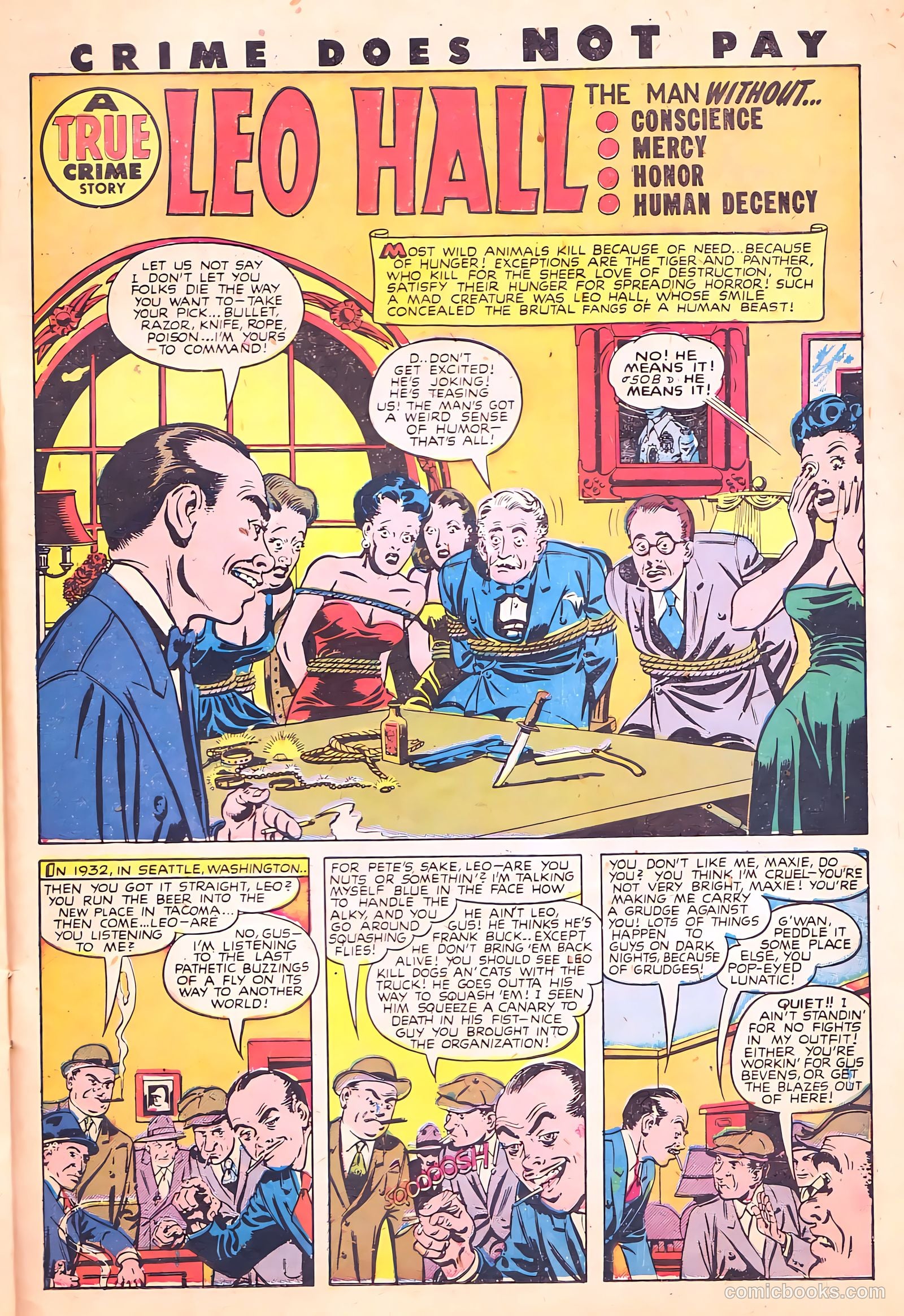 Crime Does Not Pay #62 (1948) — page 44 of 53