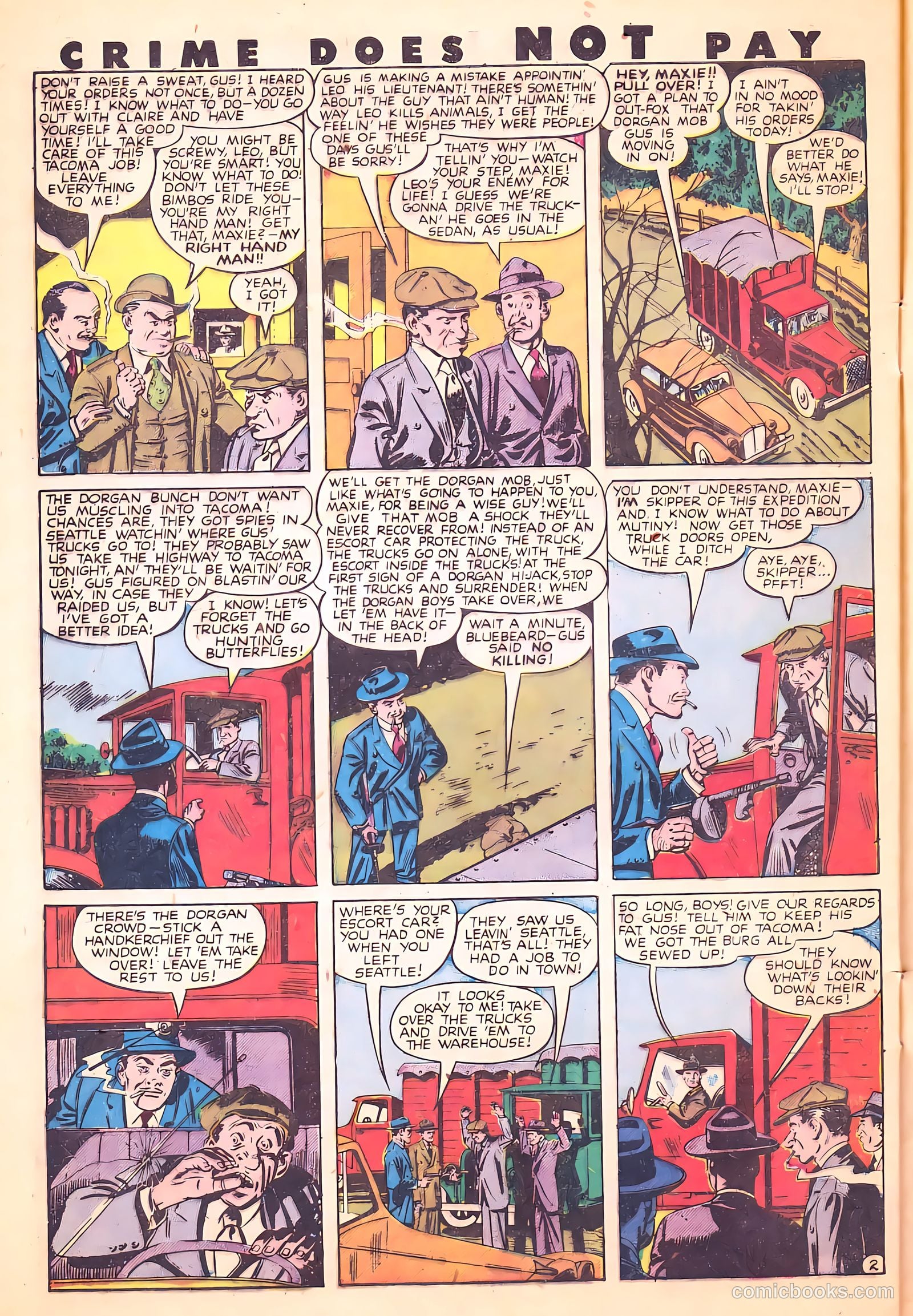 Crime Does Not Pay #62 (1948) — page 45 of 53