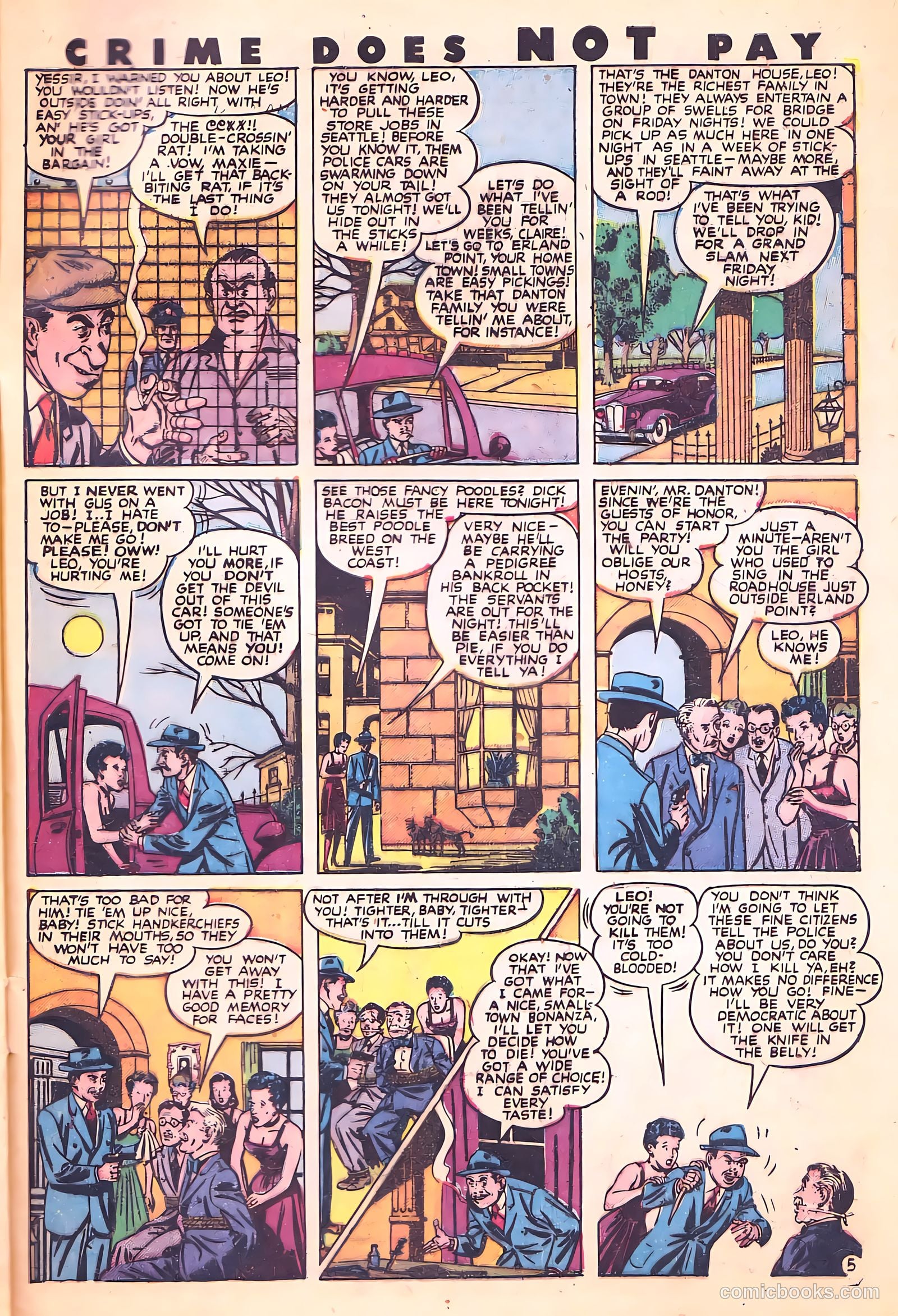 Crime Does Not Pay #62 (1948) — page 48 of 53