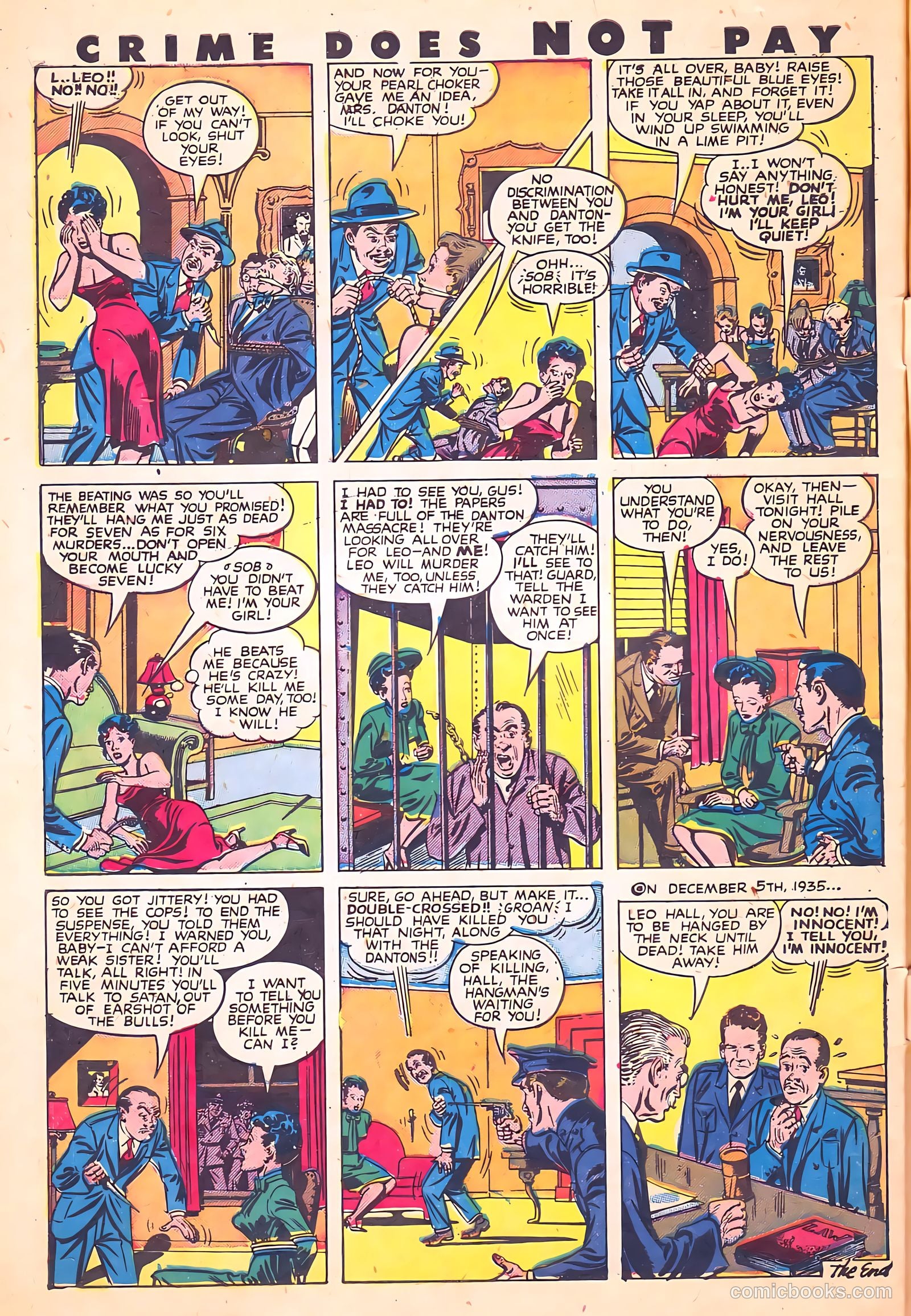 Crime Does Not Pay #62 (1948) — page 49 of 53