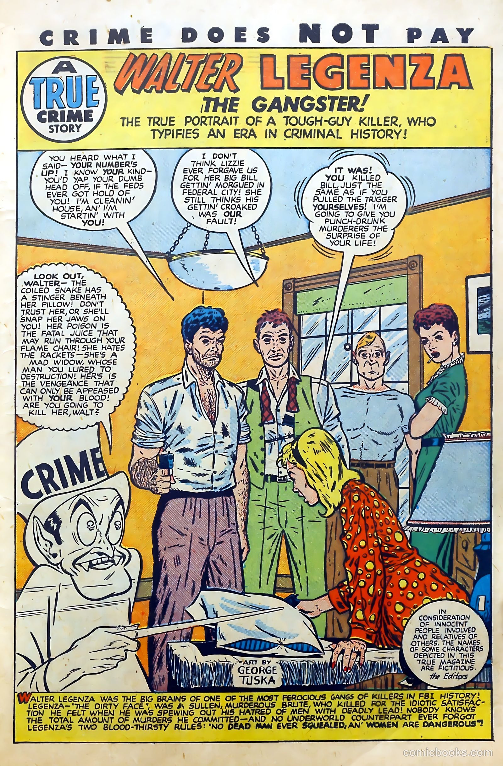 Crime Does Not Pay #64 (1948) — page 5 of 53
