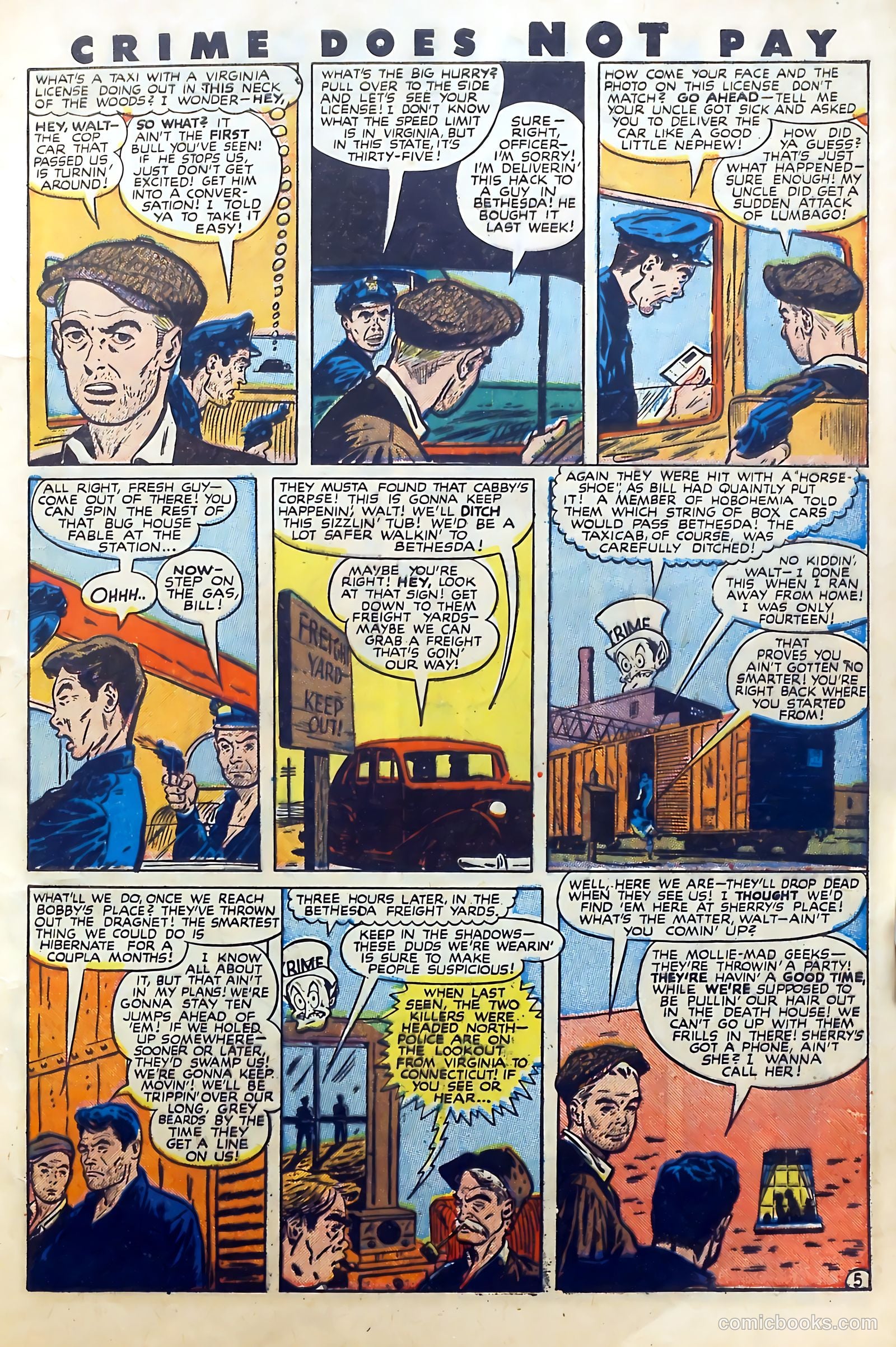 Crime Does Not Pay #64 (1948) — page 9 of 53