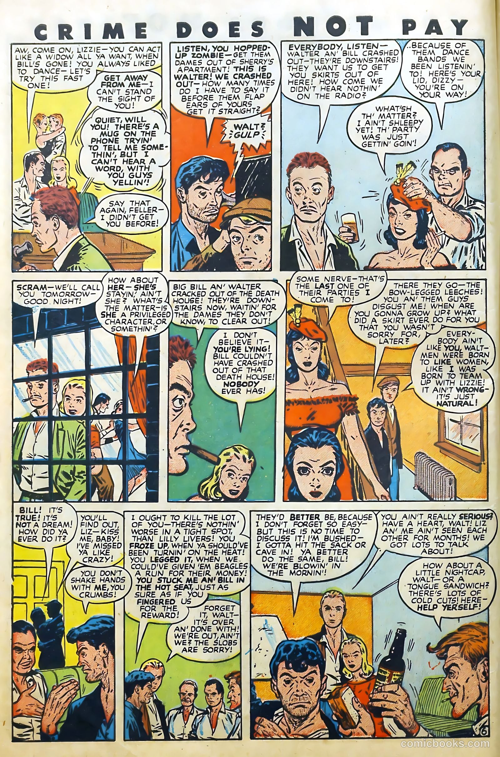 Crime Does Not Pay #64 (1948) — page 10 of 53