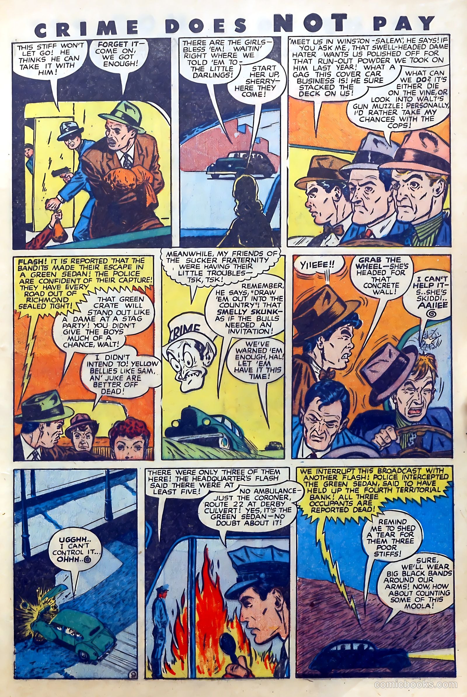 Crime Does Not Pay #64 (1948) — page 13 of 53