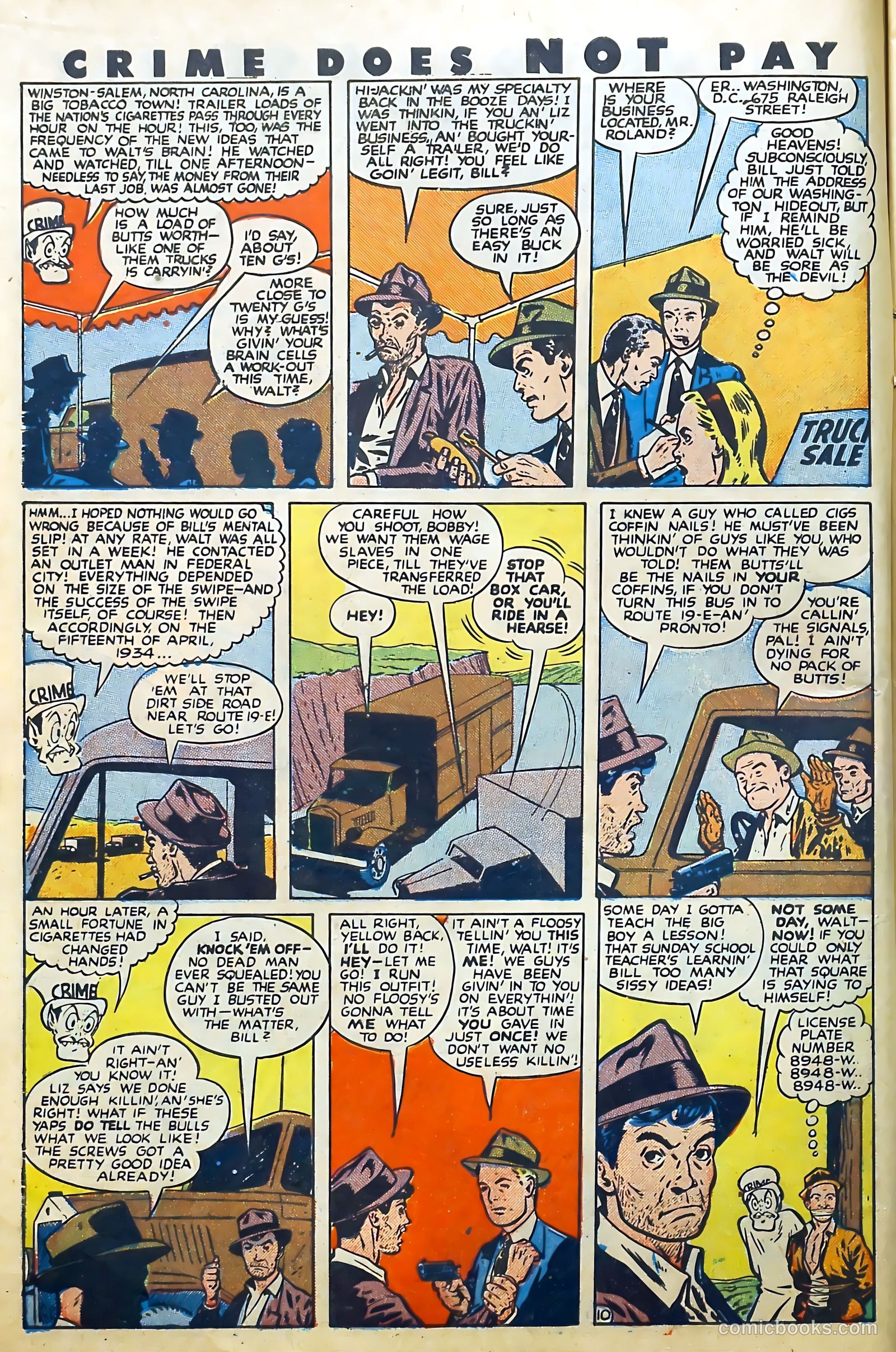 Crime Does Not Pay #64 (1948) — page 14 of 53