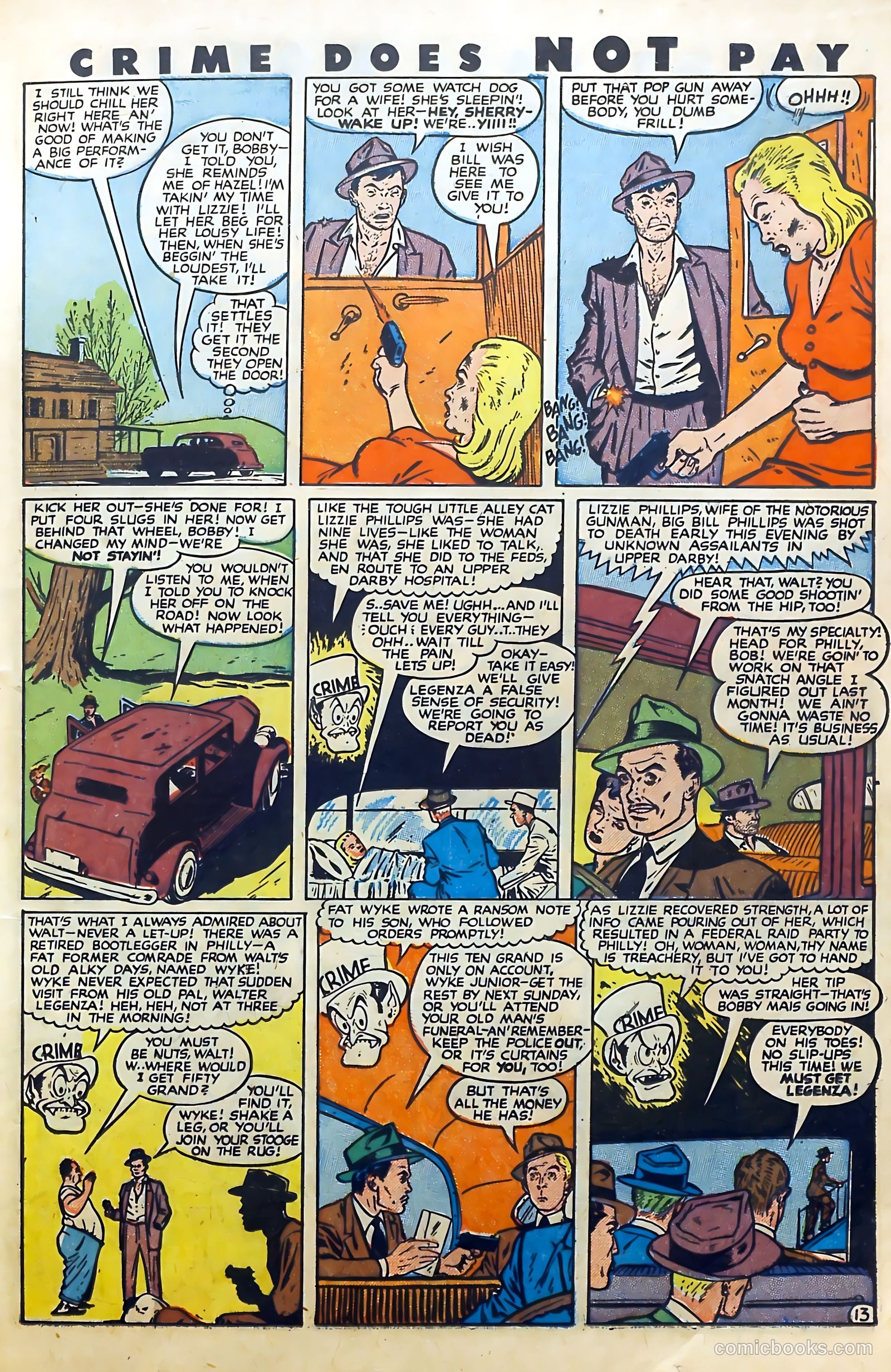 Crime Does Not Pay #64 (1948) — page 17 of 53