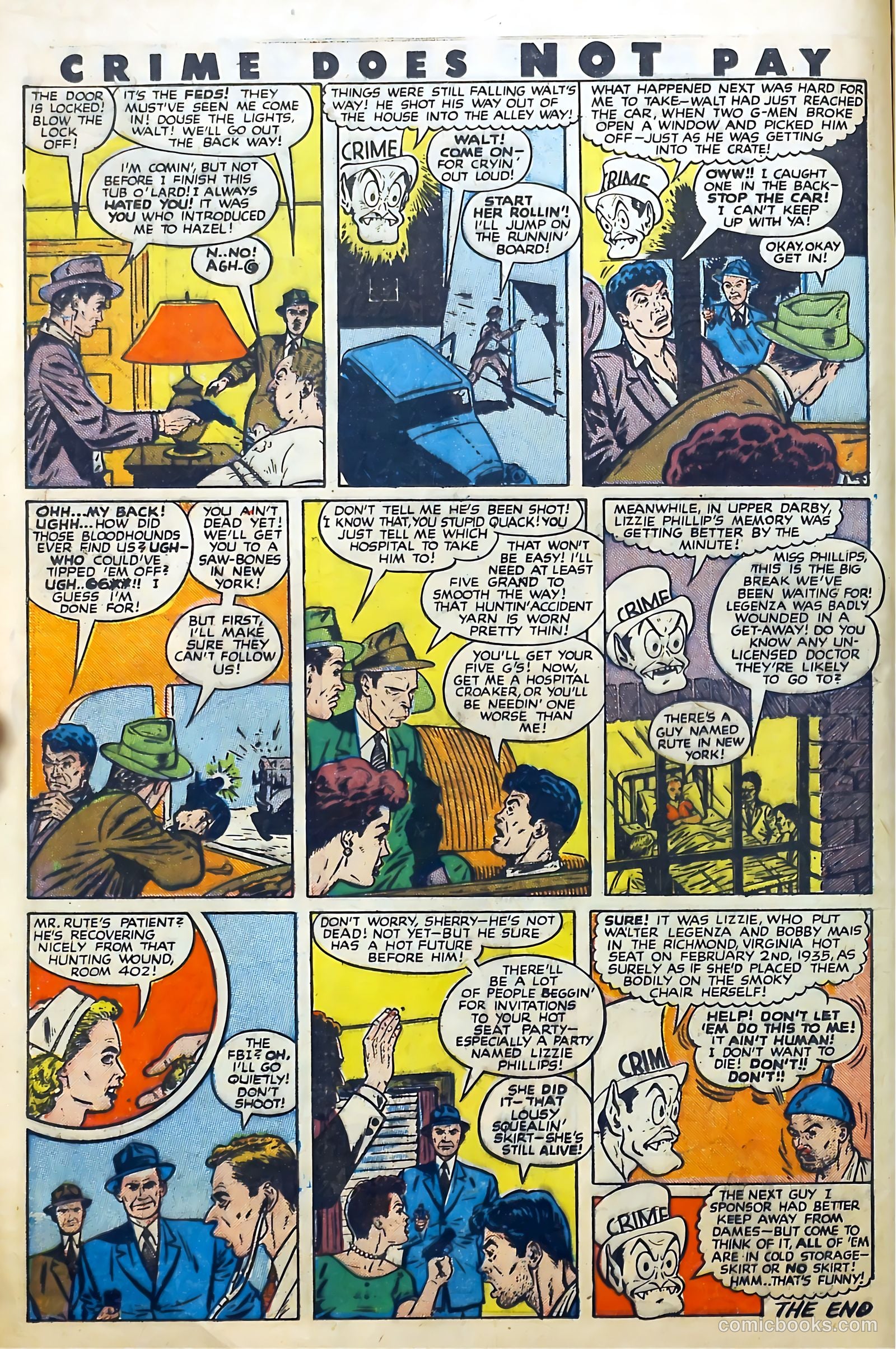 Crime Does Not Pay #64 (1948) — page 18 of 53