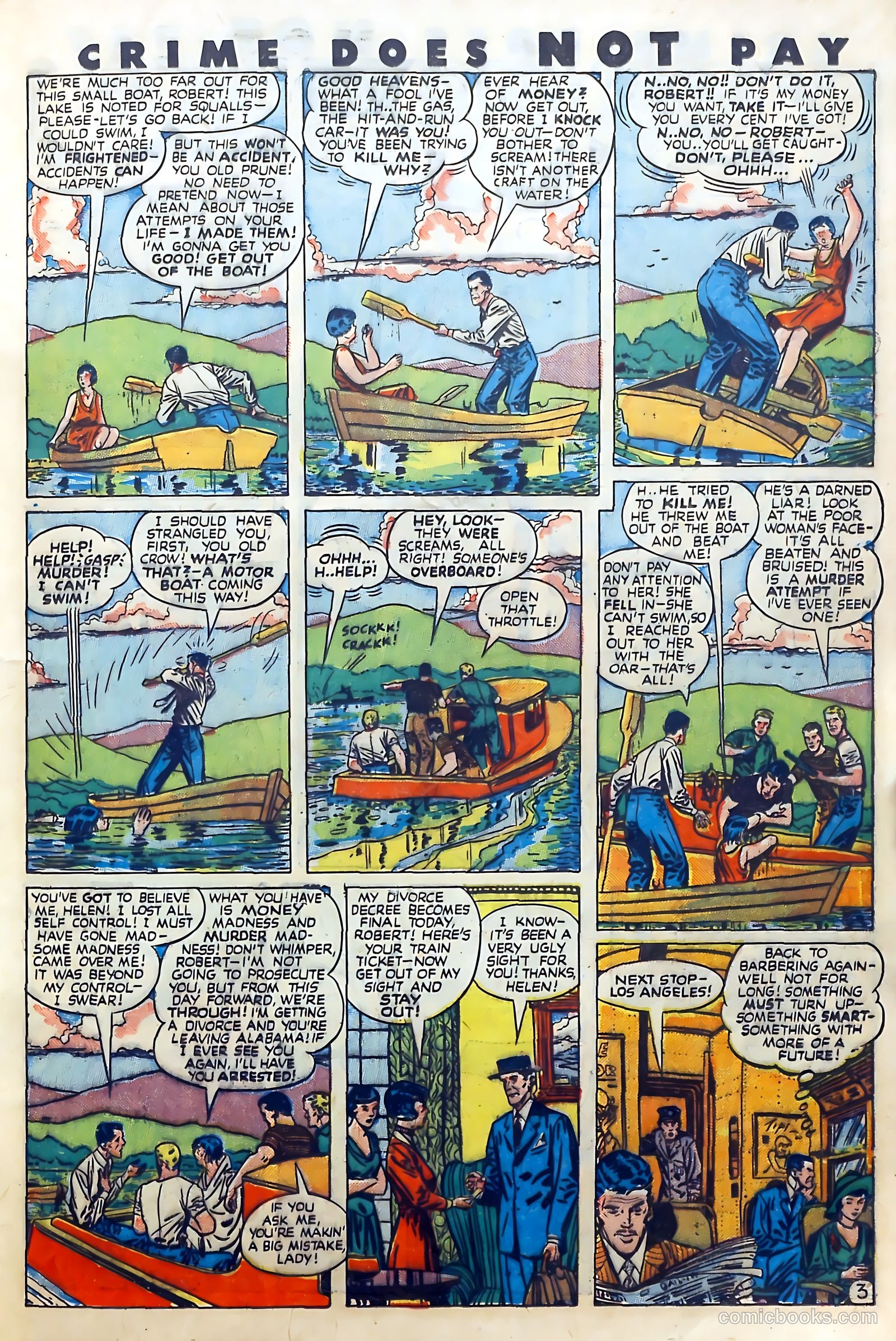 Crime Does Not Pay #64 (1948) — page 23 of 53
