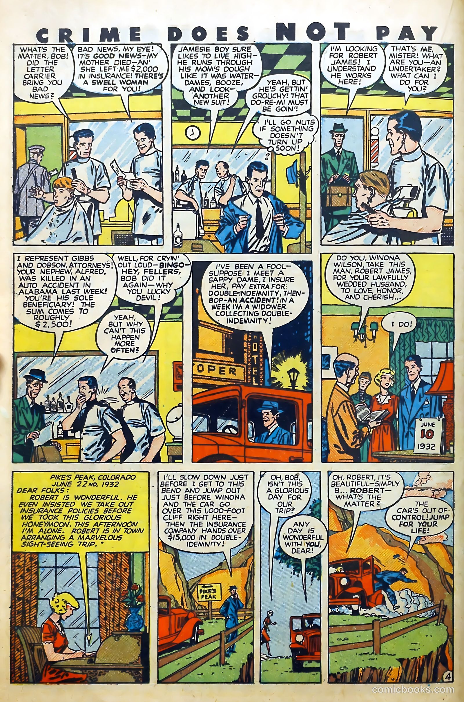 Crime Does Not Pay #64 (1948) — page 24 of 53