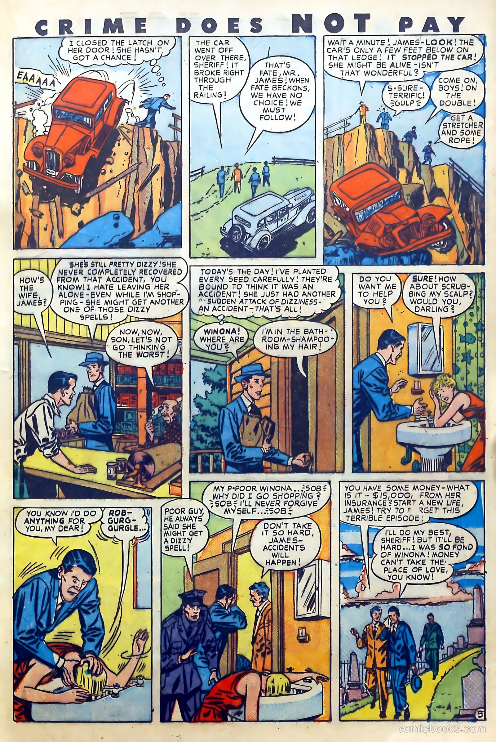 Crime Does Not Pay #64 (1948) — page 25 of 53