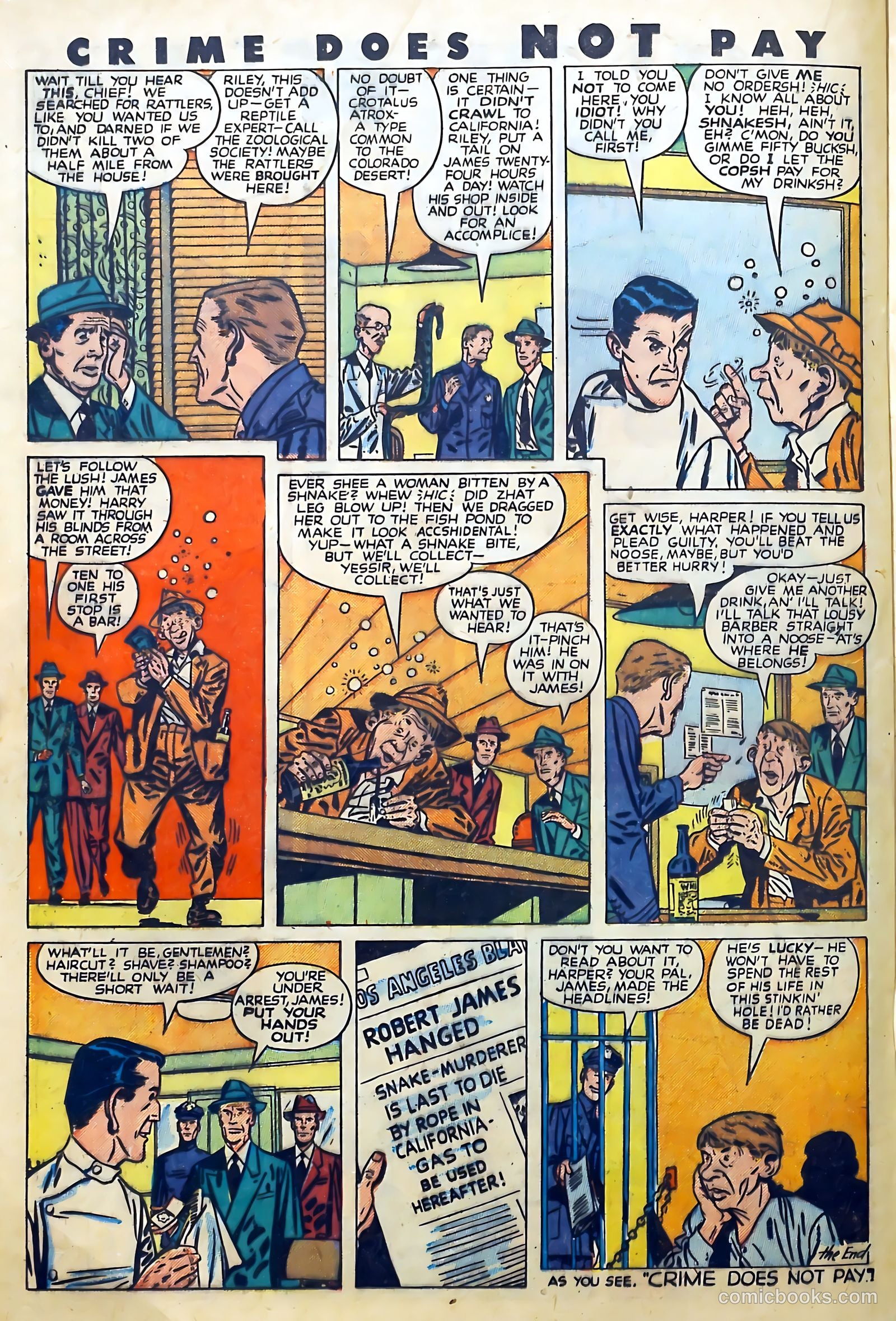 Crime Does Not Pay #64 (1948) — page 28 of 53
