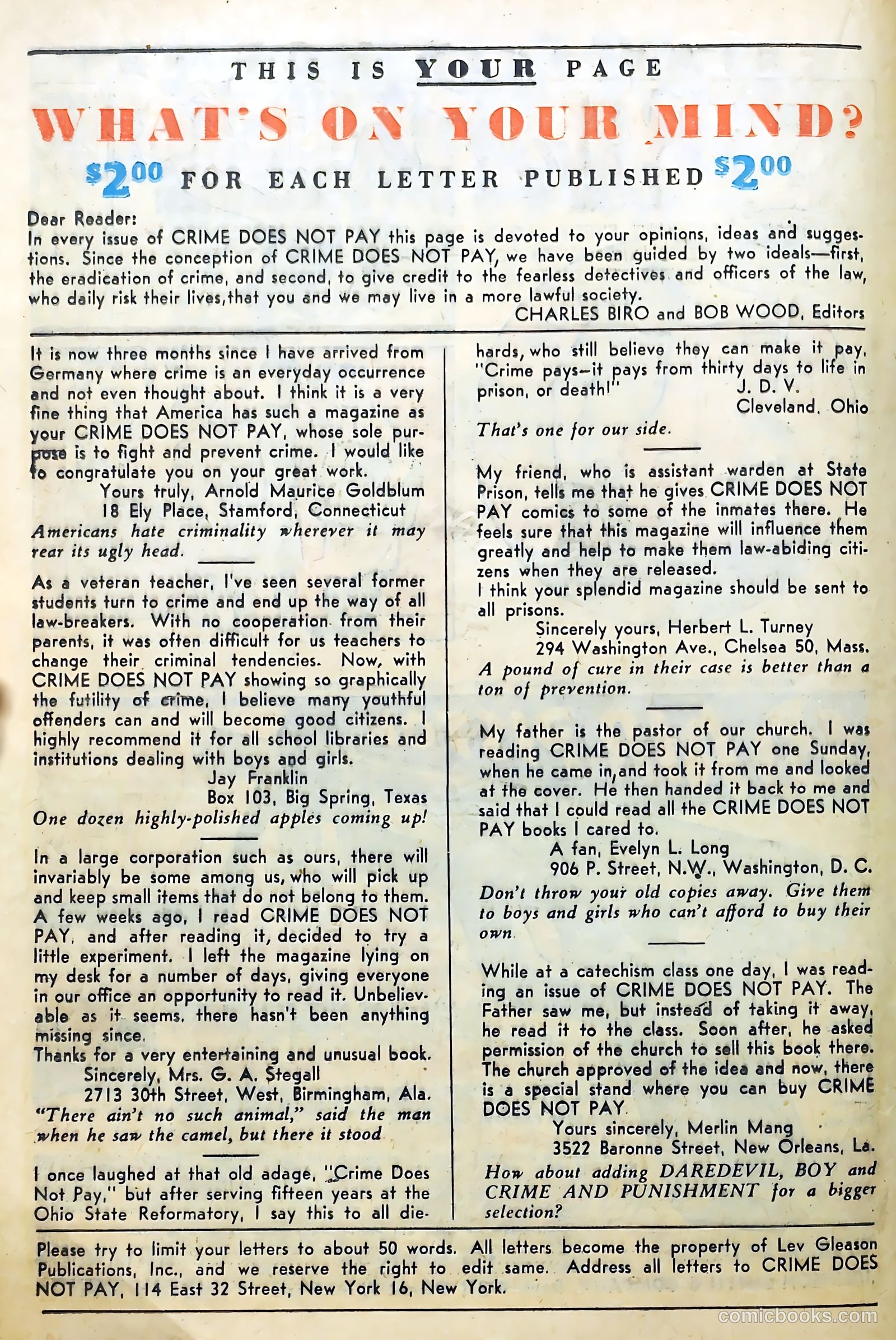 Crime Does Not Pay #64 (1948) — page 30 of 53