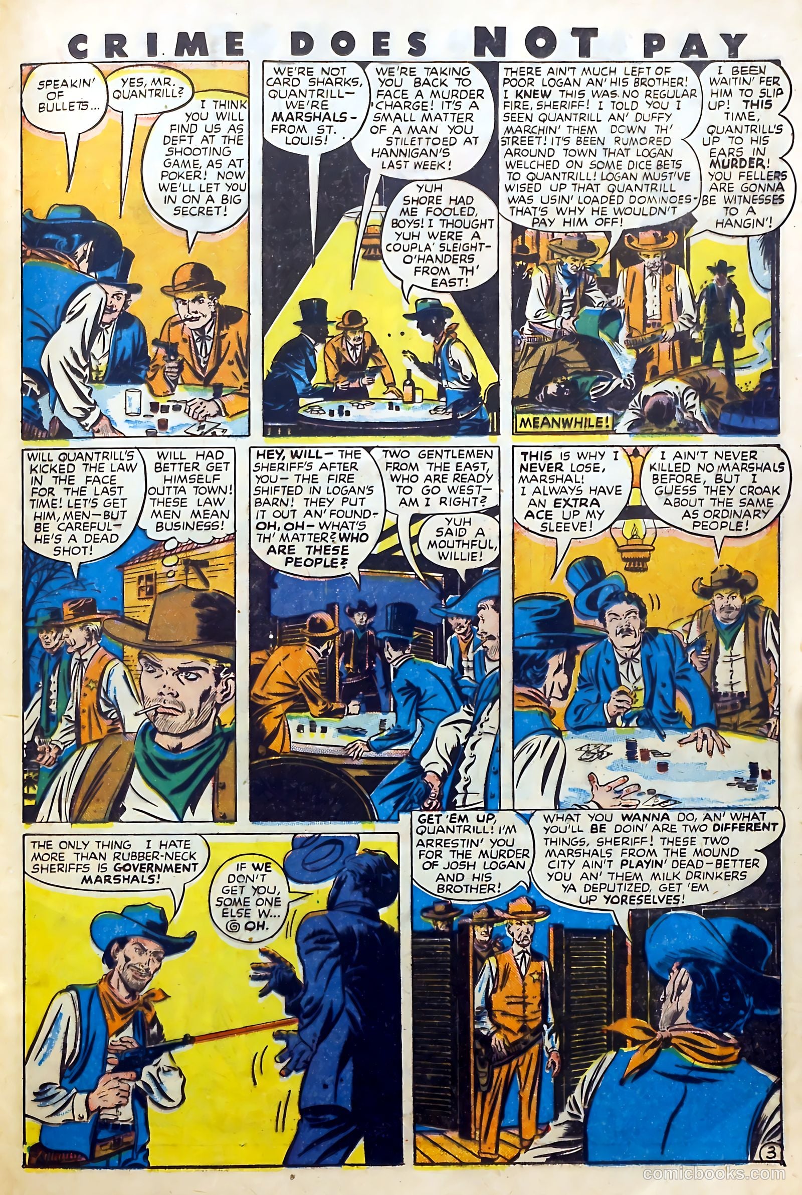 Crime Does Not Pay #64 (1948) — page 33 of 53
