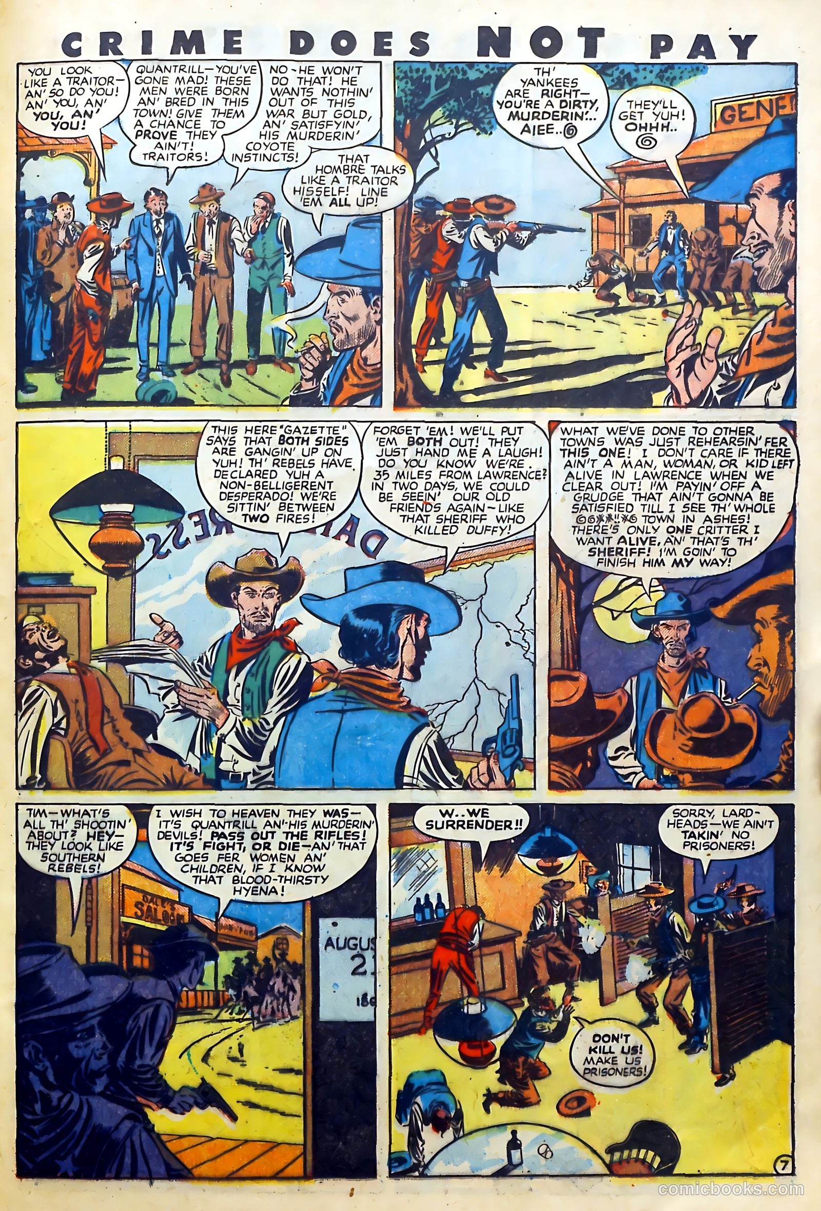 Crime Does Not Pay #64 (1948) — page 37 of 53