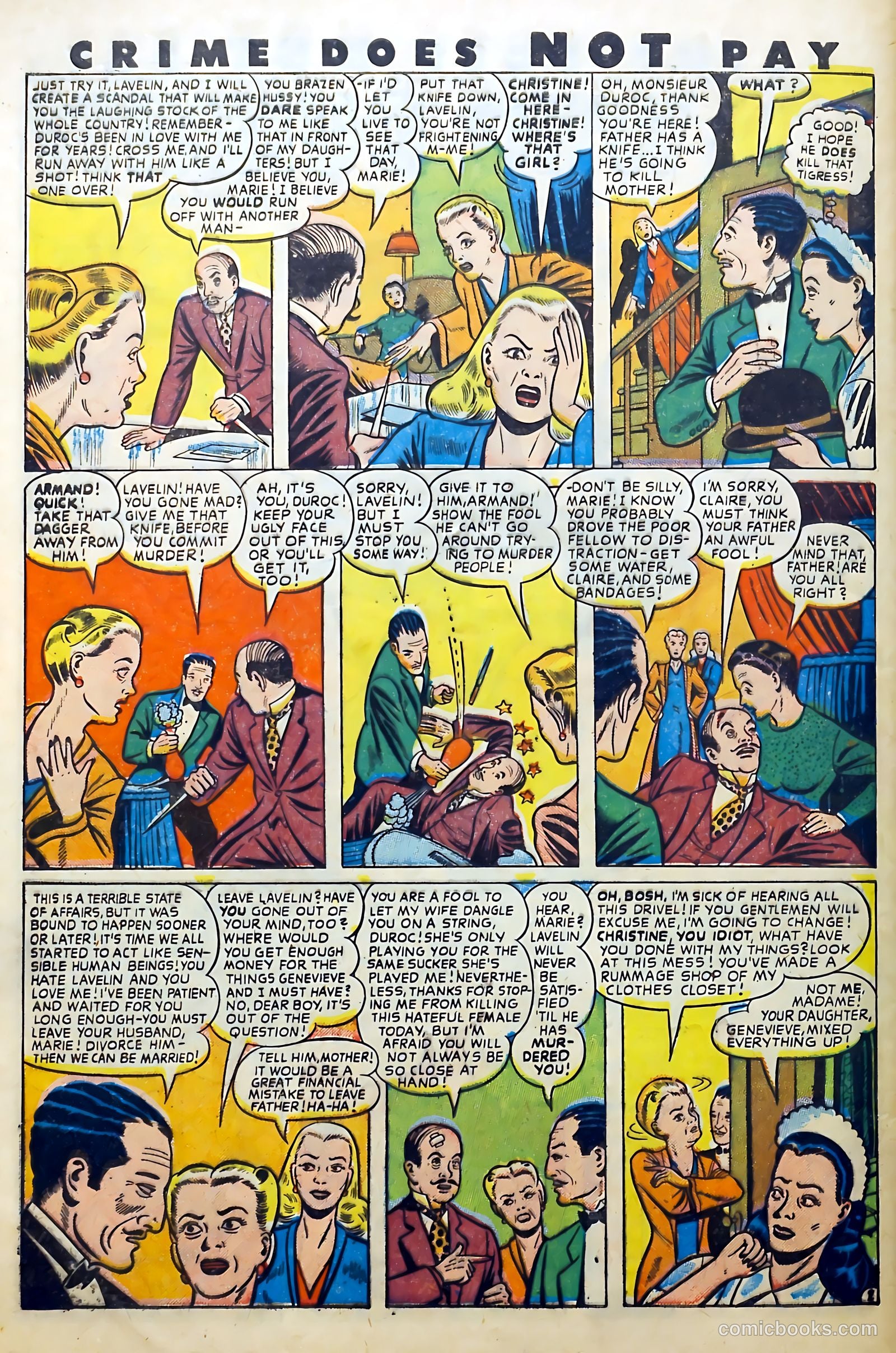 Crime Does Not Pay #64 (1948) — page 44 of 53
