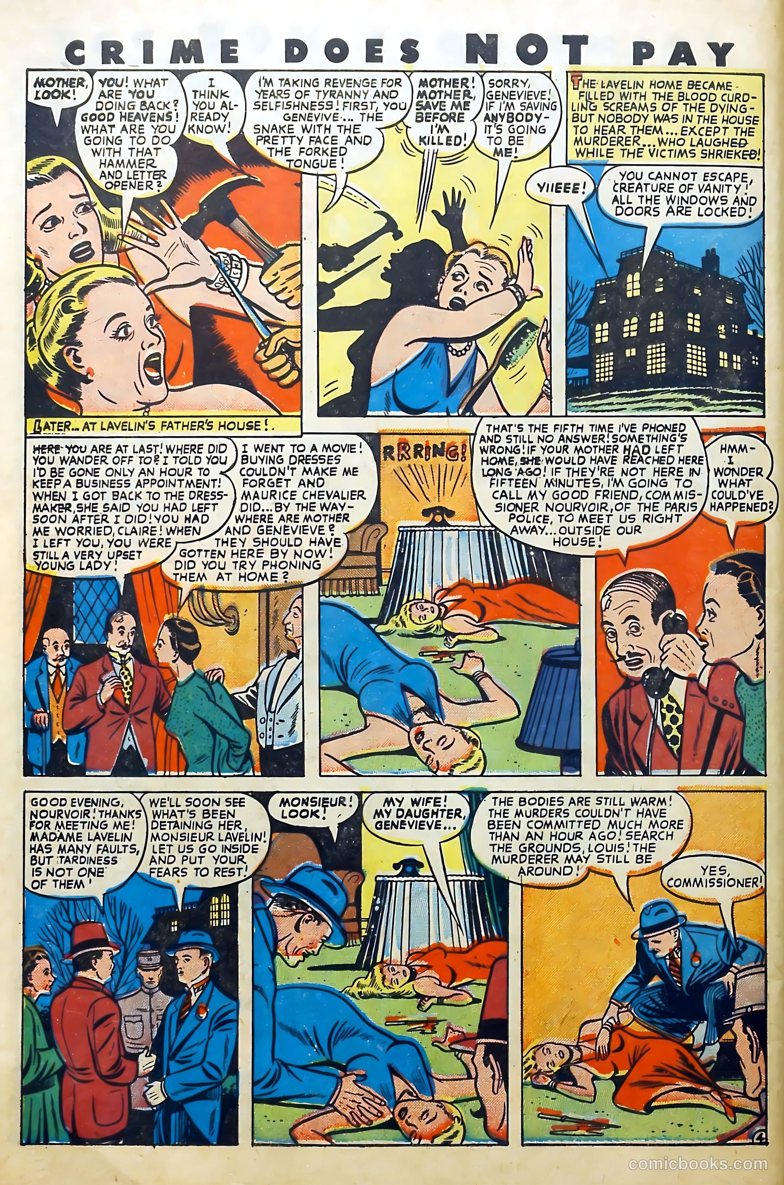 Crime Does Not Pay #64 (1948) — page 46 of 53