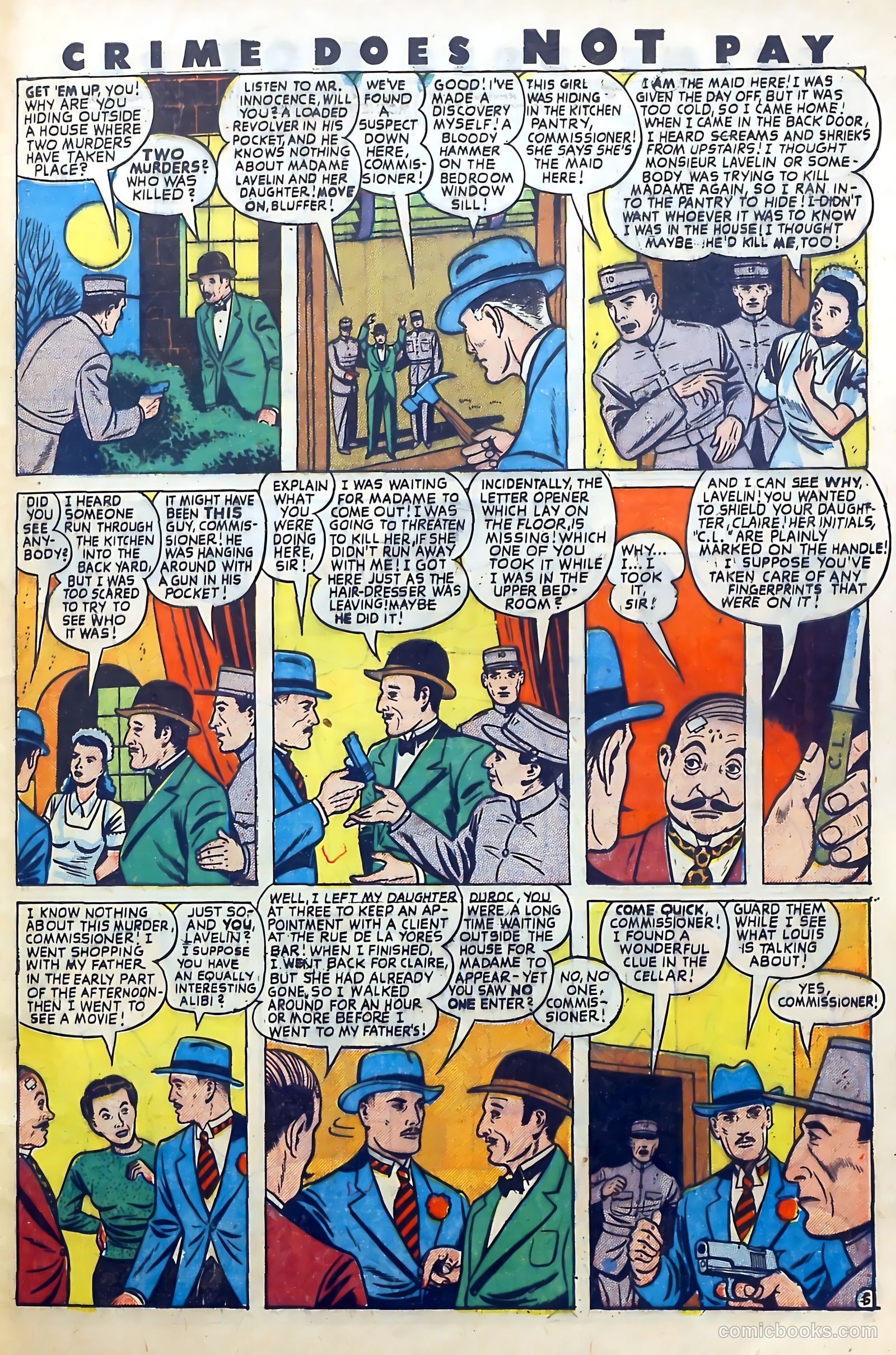 Crime Does Not Pay #64 (1948) — page 47 of 53