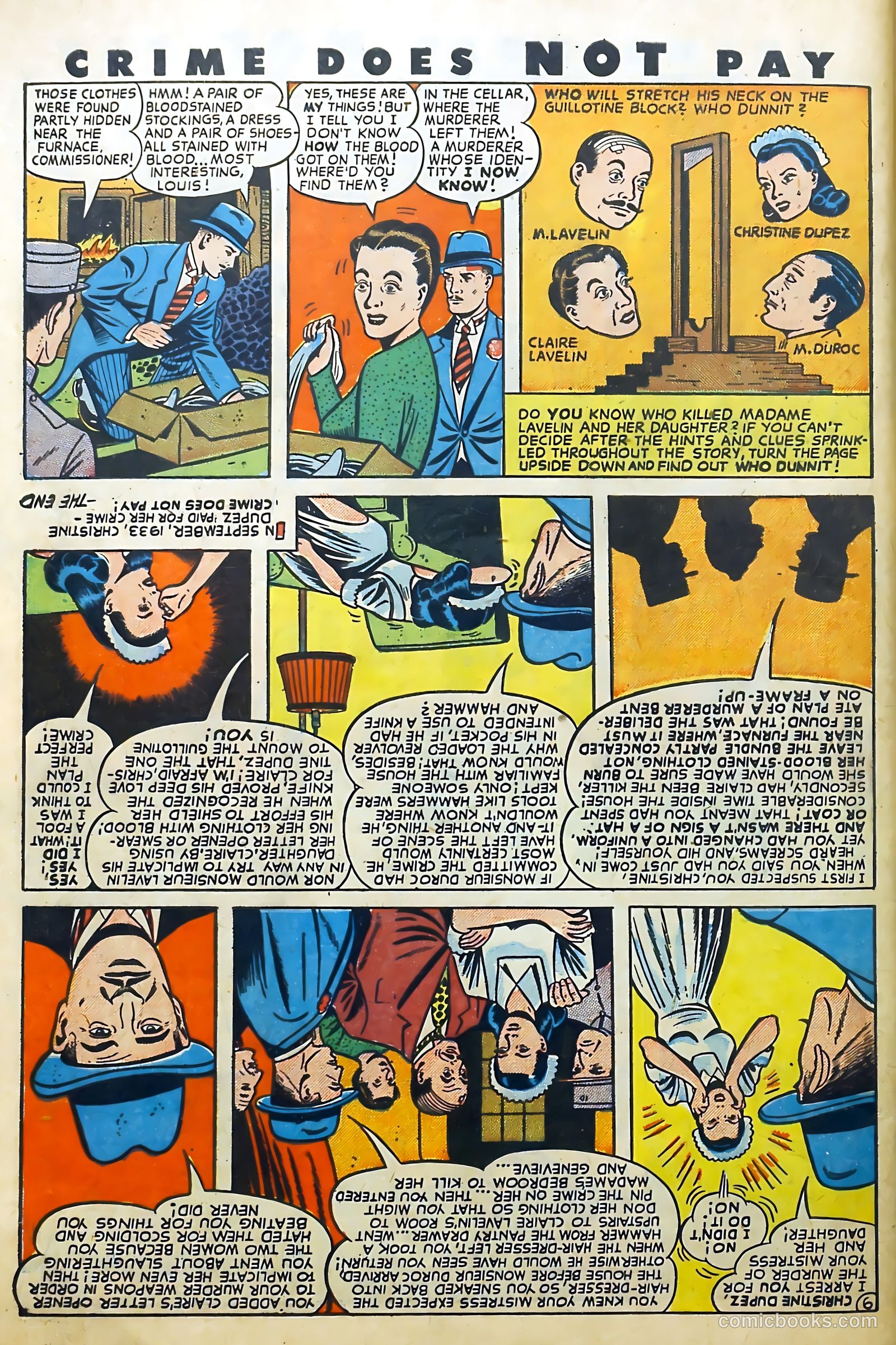 Crime Does Not Pay #64 (1948) — page 48 of 53