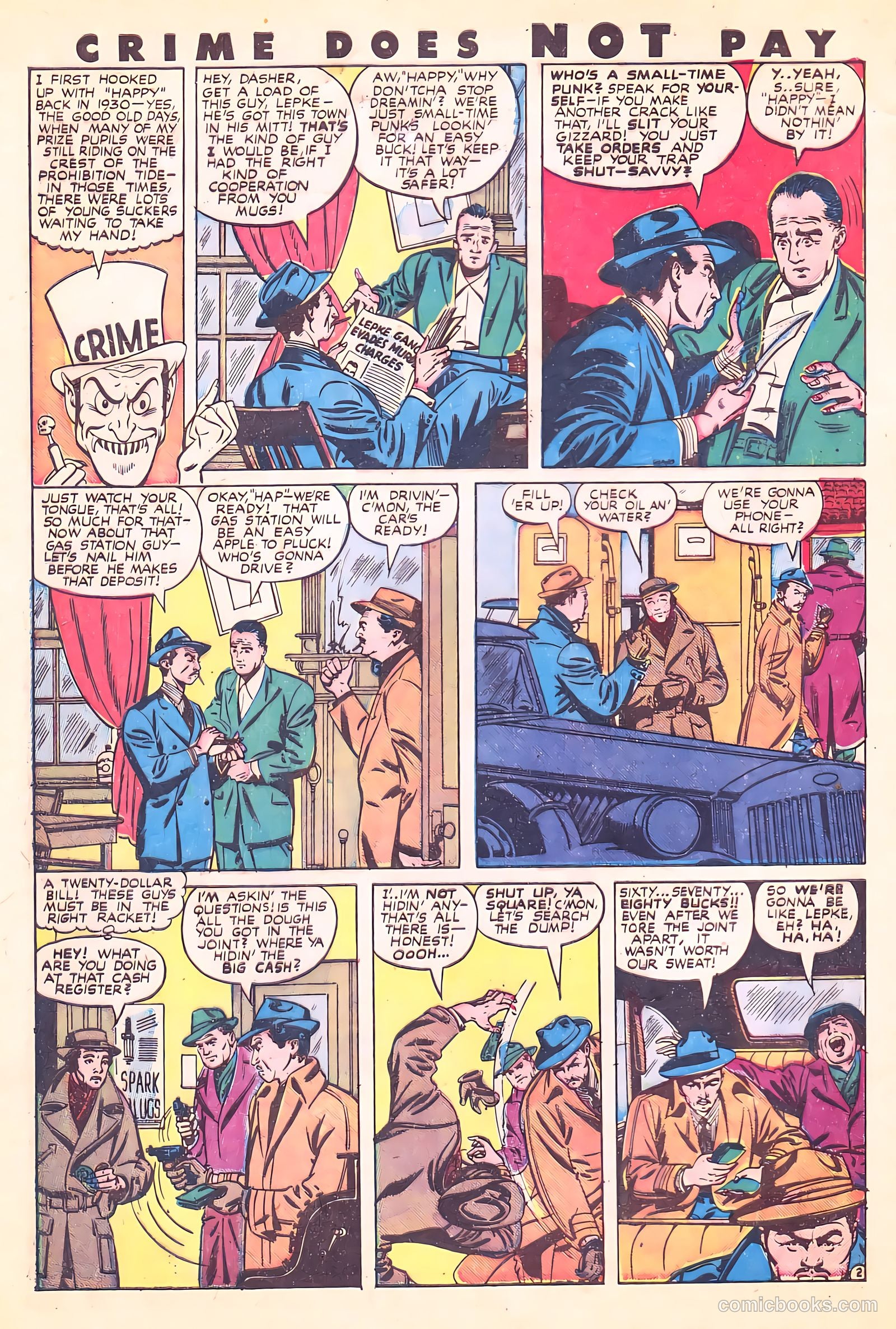 Crime Does Not Pay #65 (1948) — page 4 of 52
