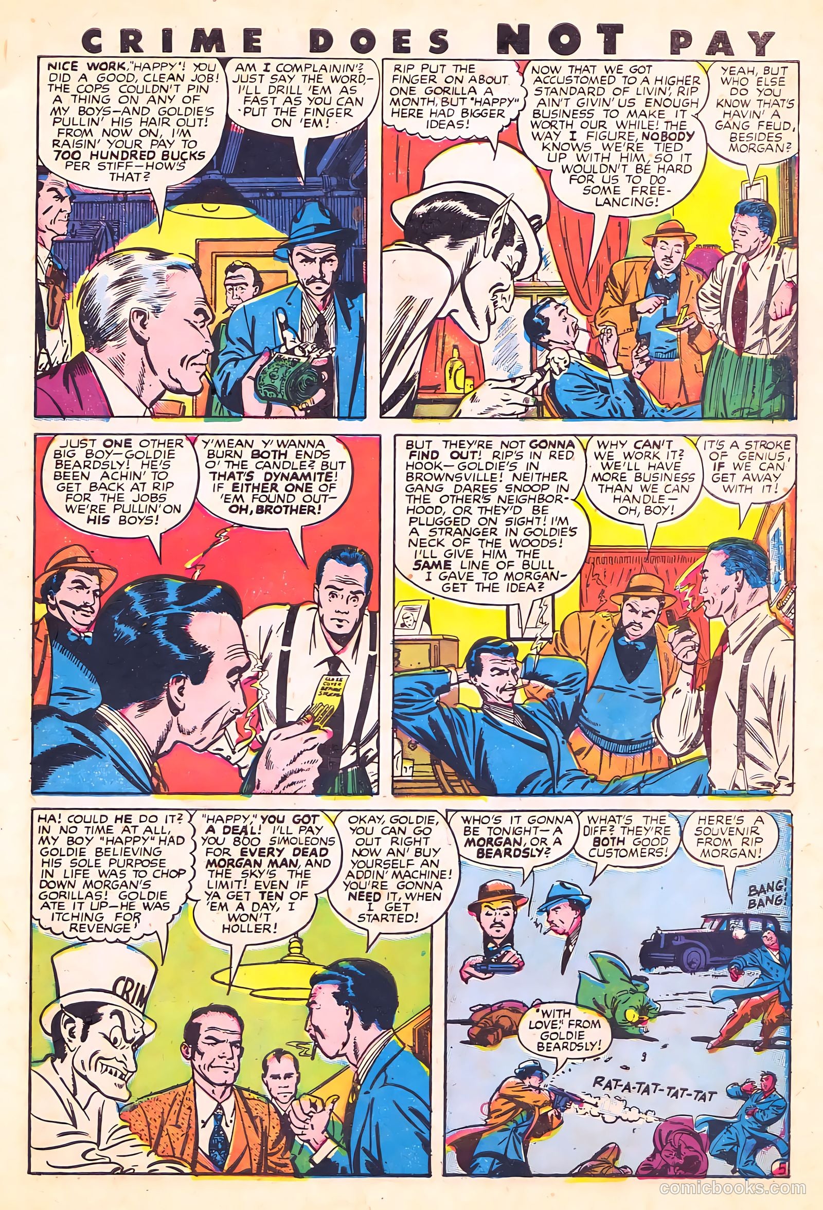 Crime Does Not Pay #65 (1948) — page 7 of 52