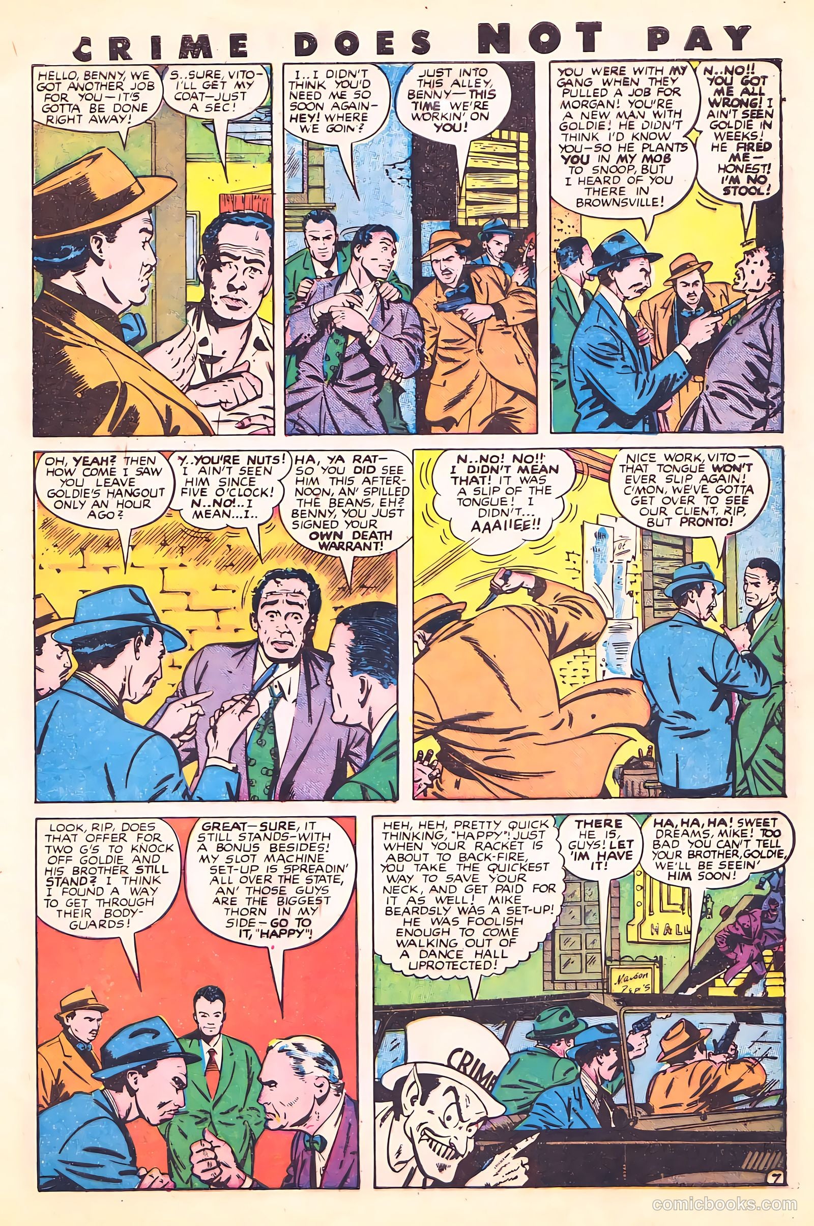Crime Does Not Pay #65 (1948) — page 9 of 52