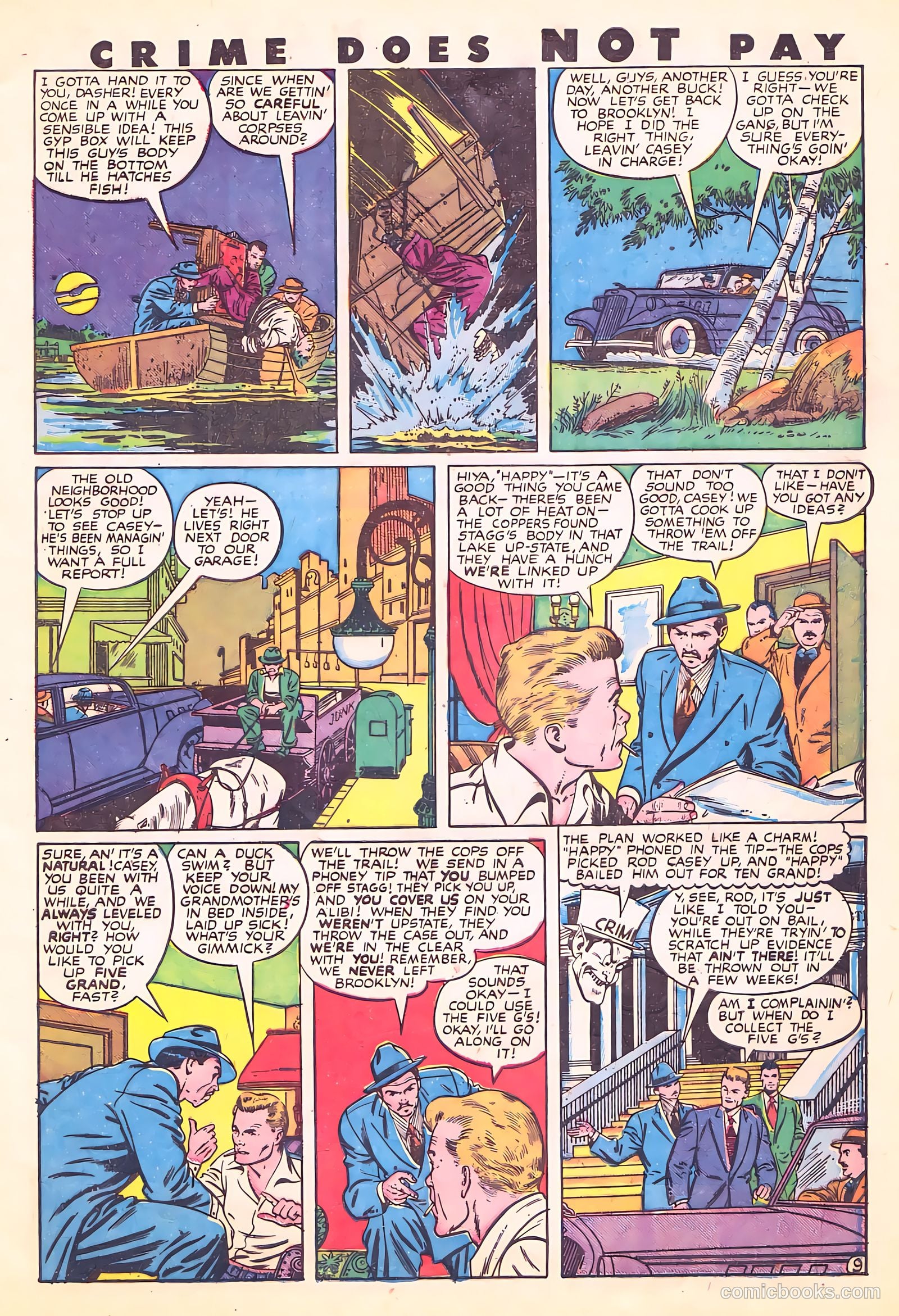 Crime Does Not Pay #65 (1948) — page 11 of 52