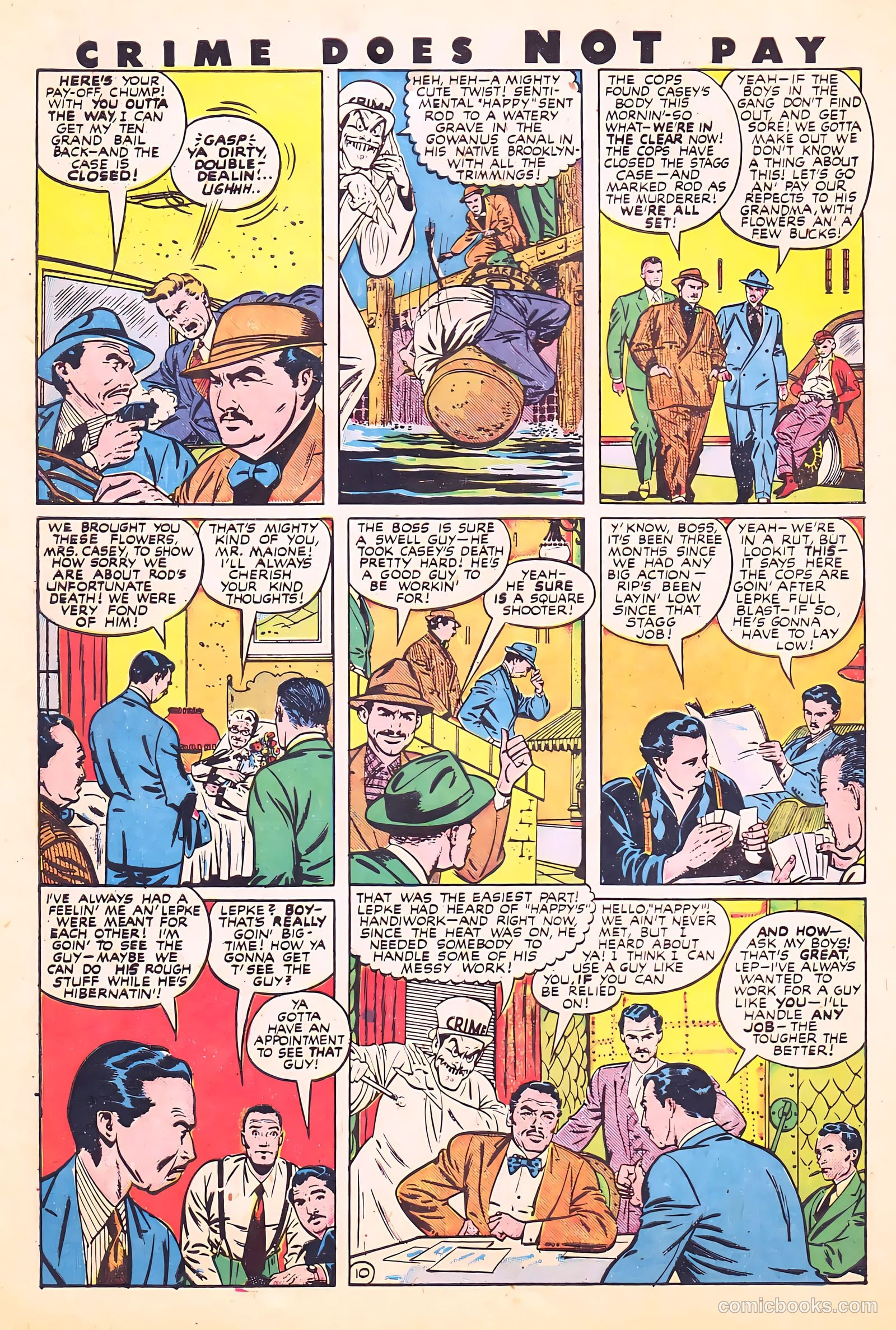 Crime Does Not Pay #65 (1948) — page 12 of 52