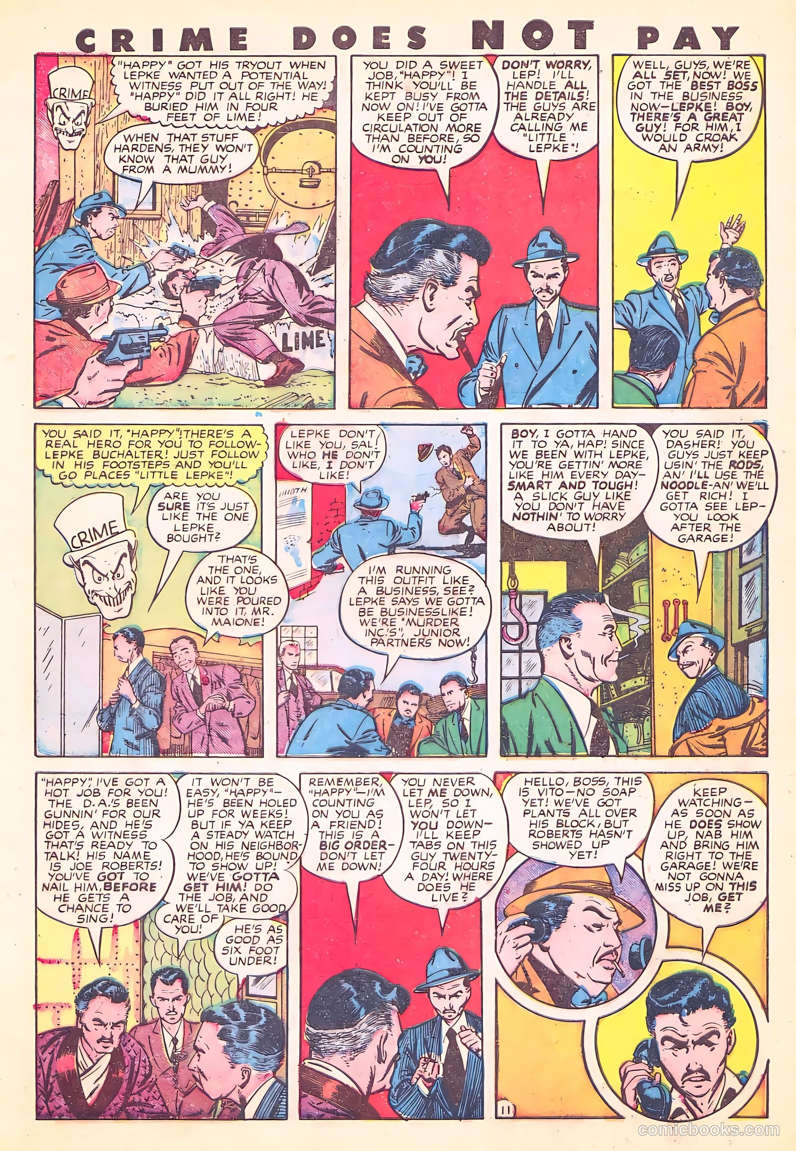 Crime Does Not Pay #65 (1948) — page 13 of 52