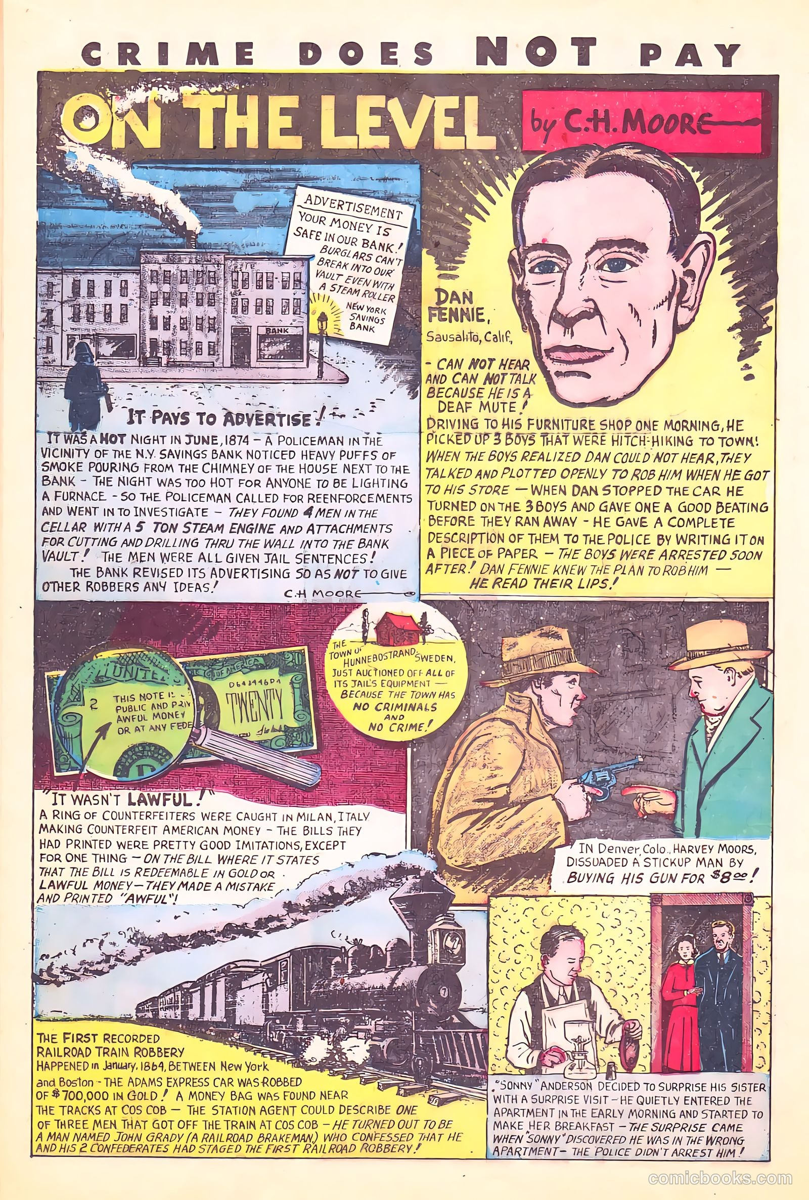 Crime Does Not Pay #65 (1948) — page 16 of 52