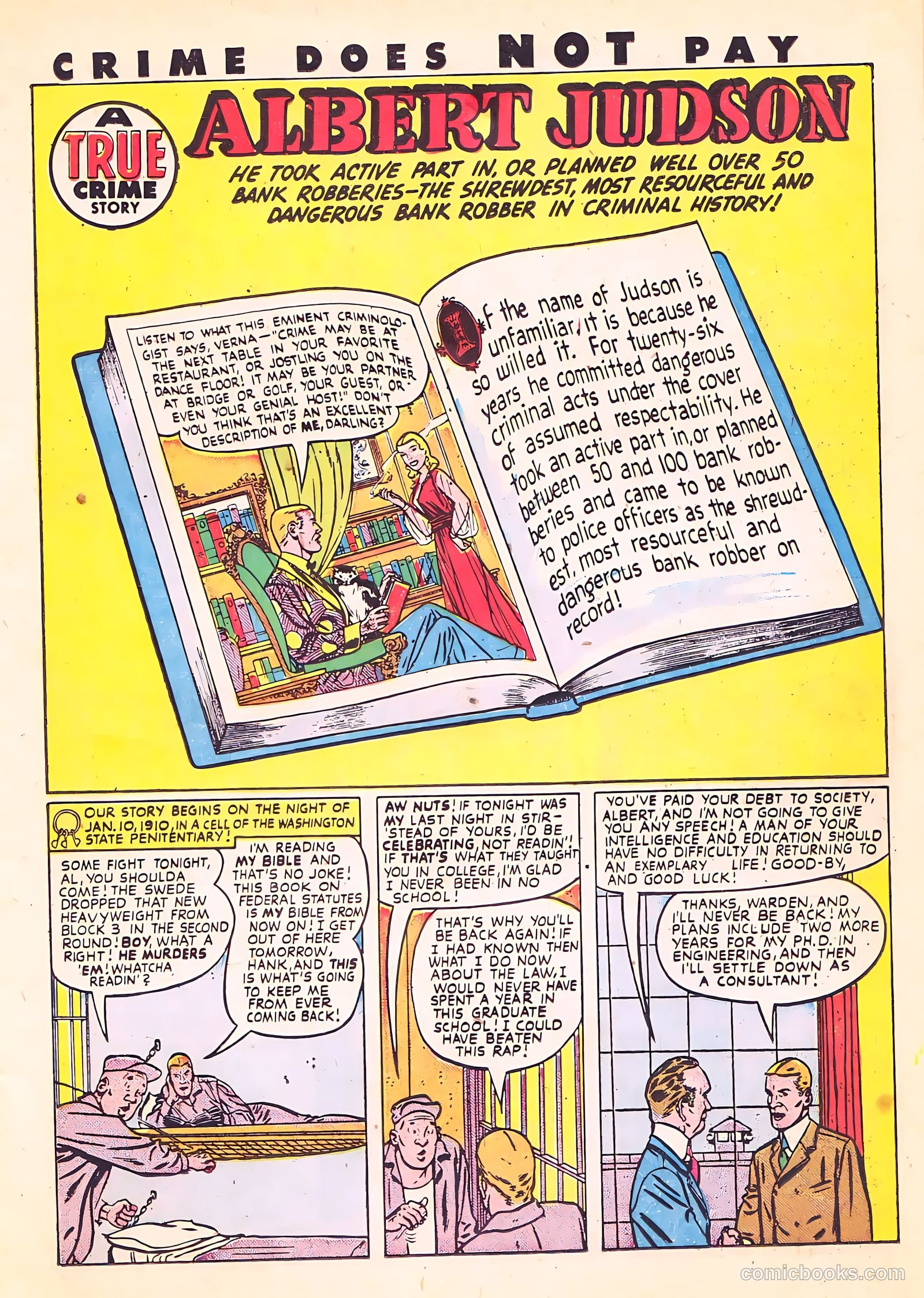 Crime Does Not Pay #65 (1948) — page 17 of 52