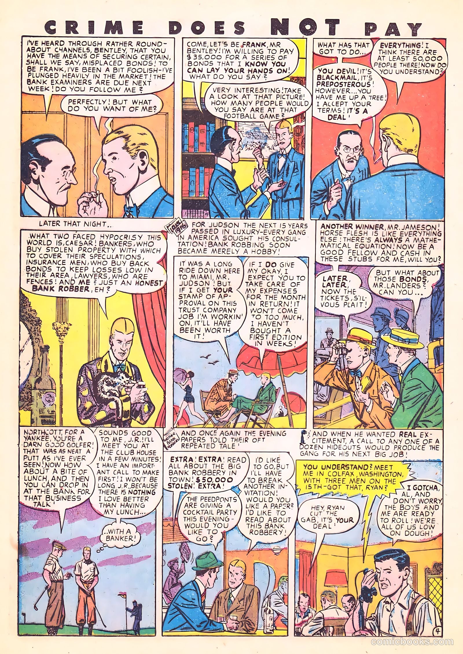 Crime Does Not Pay #65 (1948) — page 20 of 52