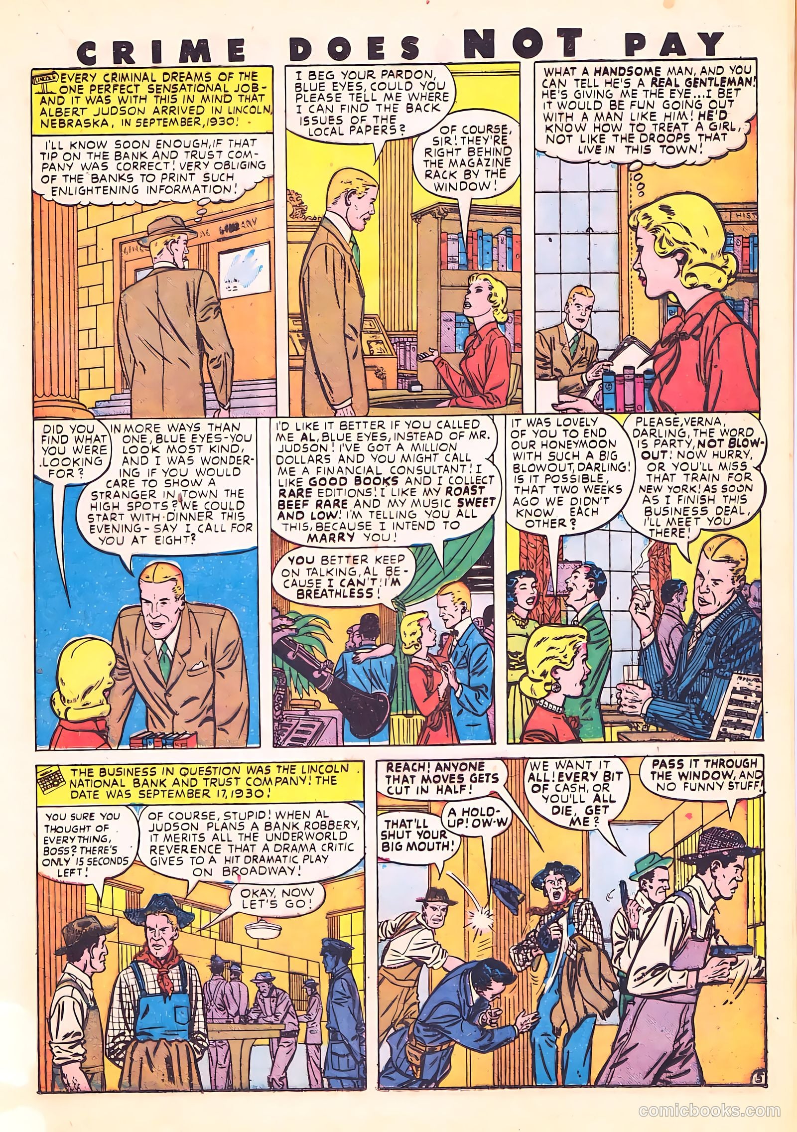 Crime Does Not Pay #65 (1948) — page 21 of 52