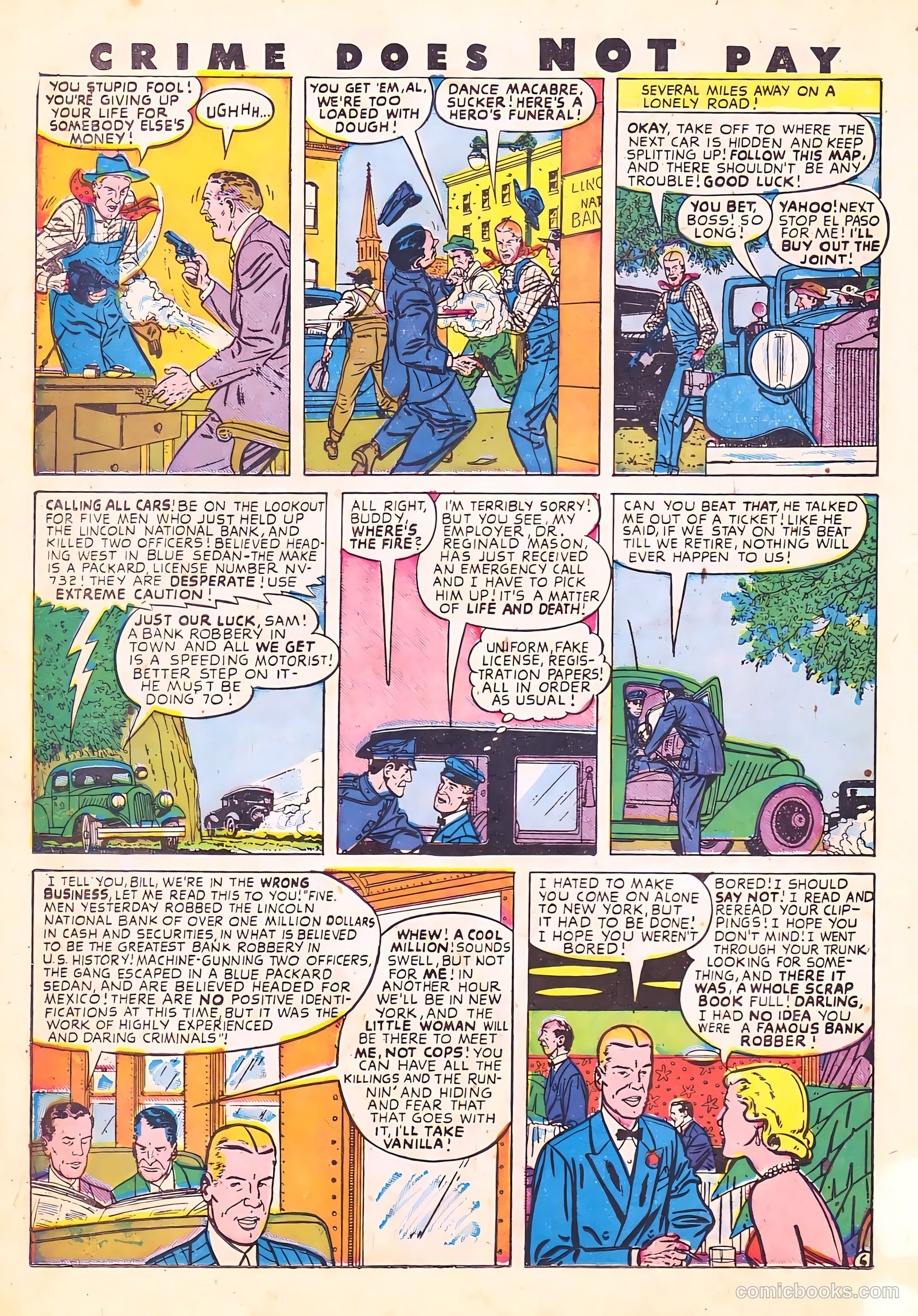 Crime Does Not Pay #65 (1948) — page 22 of 52