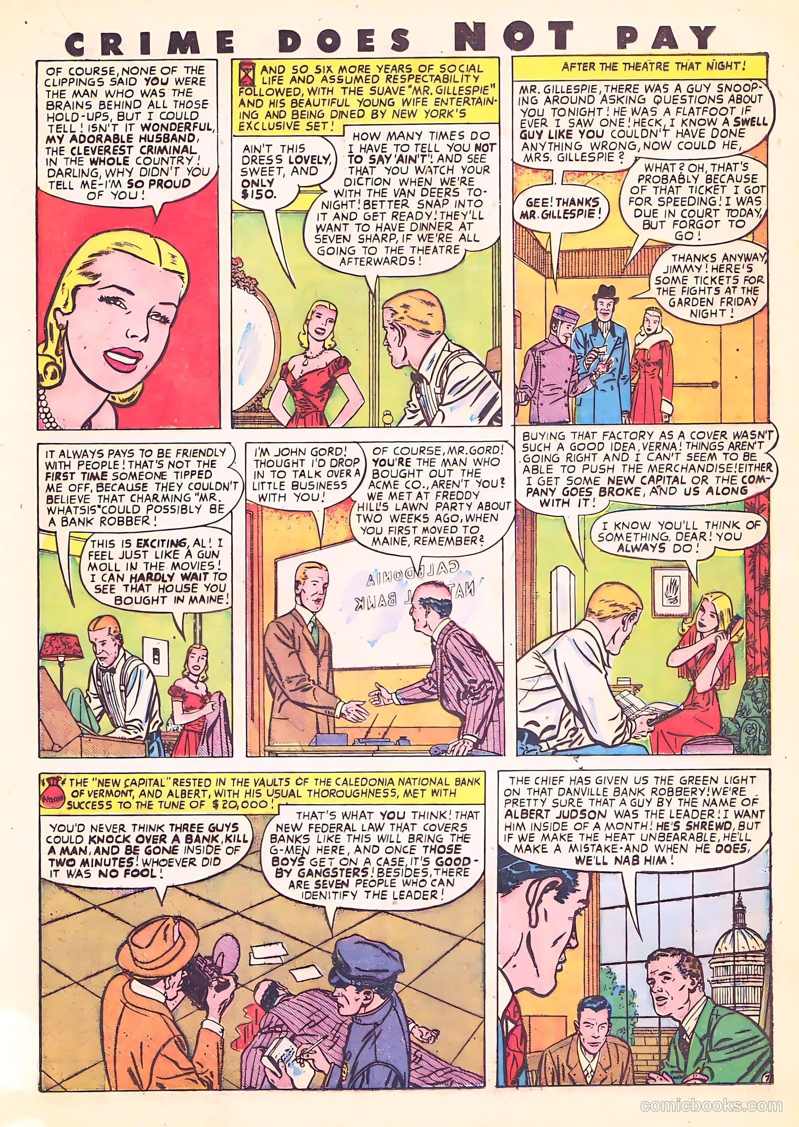 Crime Does Not Pay #65 (1948) — page 23 of 52