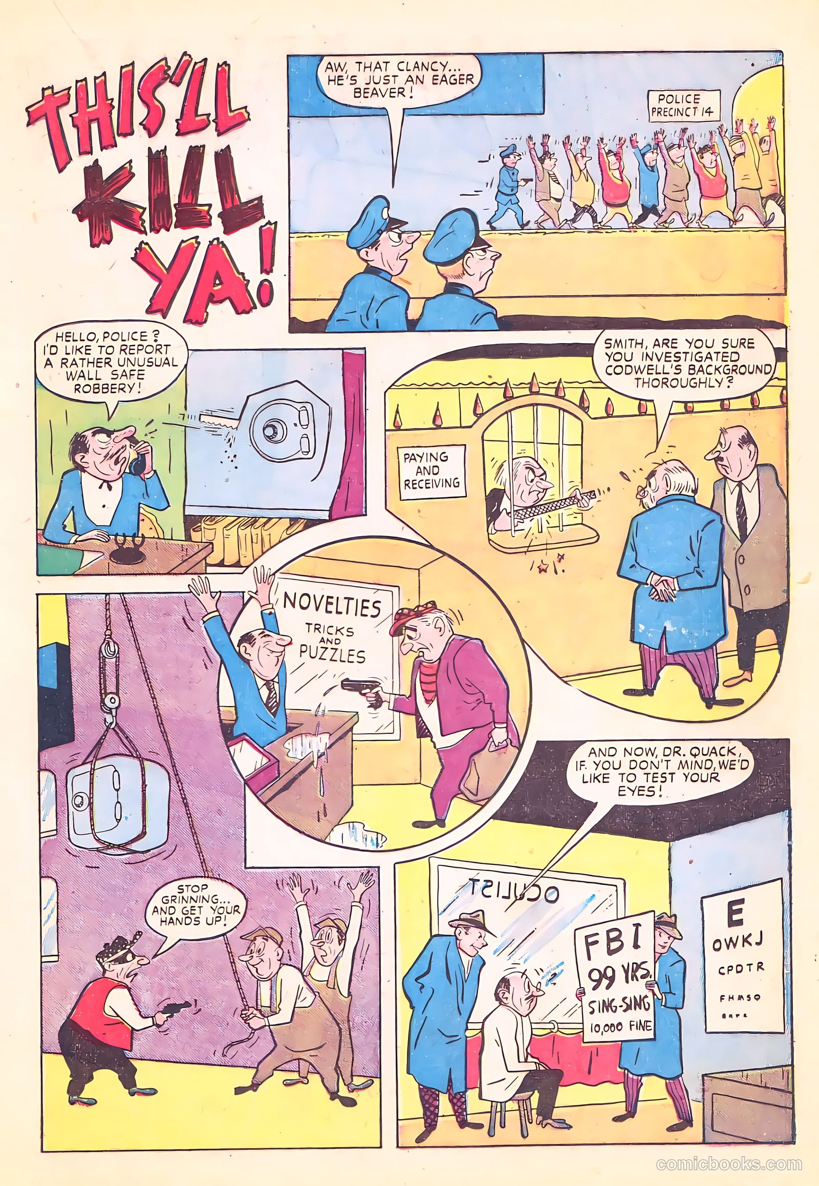 Crime Does Not Pay #65 (1948) — page 25 of 52