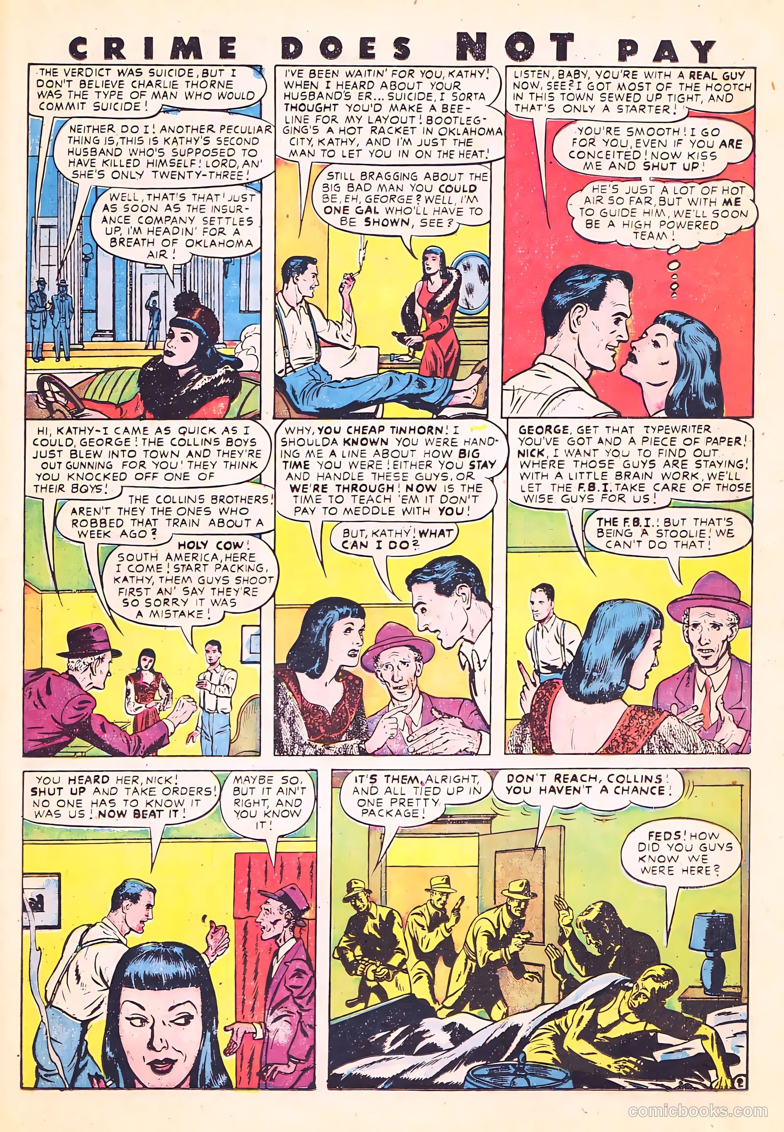 Crime Does Not Pay #65 (1948) — page 28 of 52
