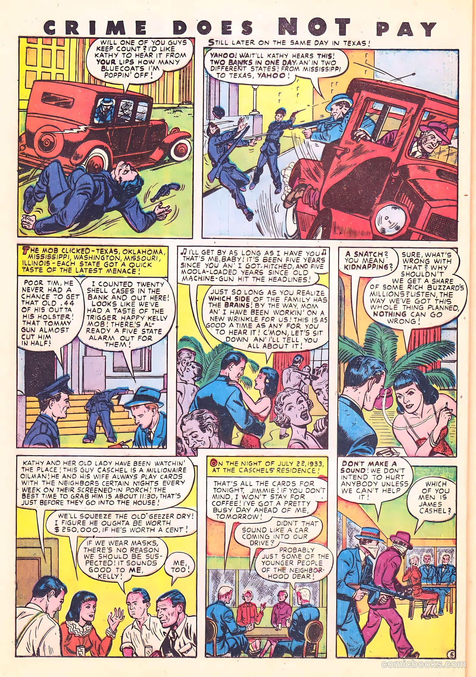 Crime Does Not Pay #65 (1948) — page 31 of 52