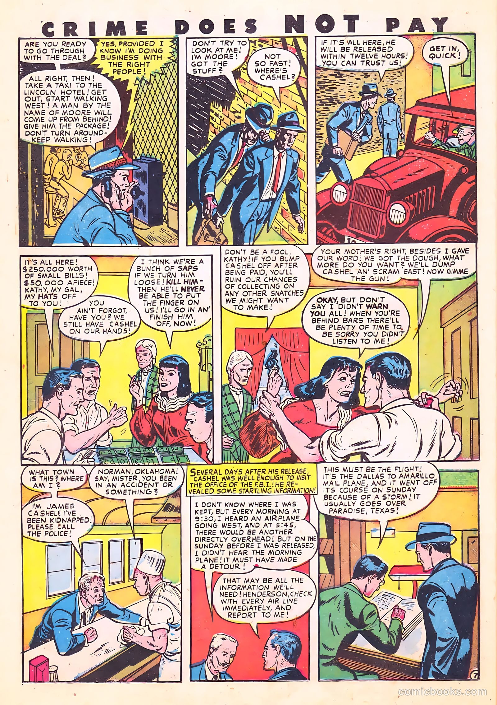 Crime Does Not Pay #65 (1948) — page 33 of 52