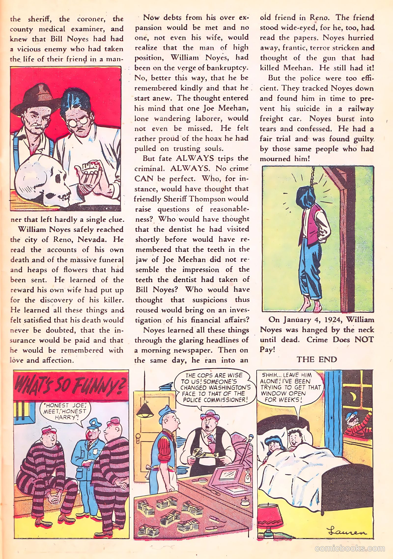 Crime Does Not Pay #65 (1948) — page 38 of 52