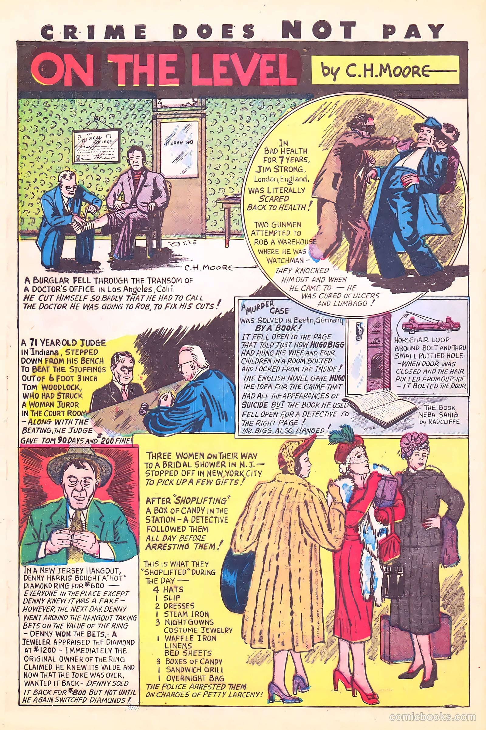 Crime Does Not Pay #65 (1948) — page 39 of 52