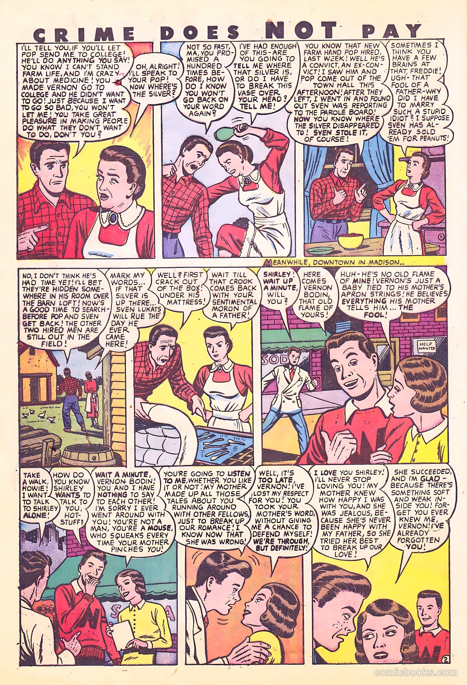 Crime Does Not Pay #65 (1948) — page 41 of 52