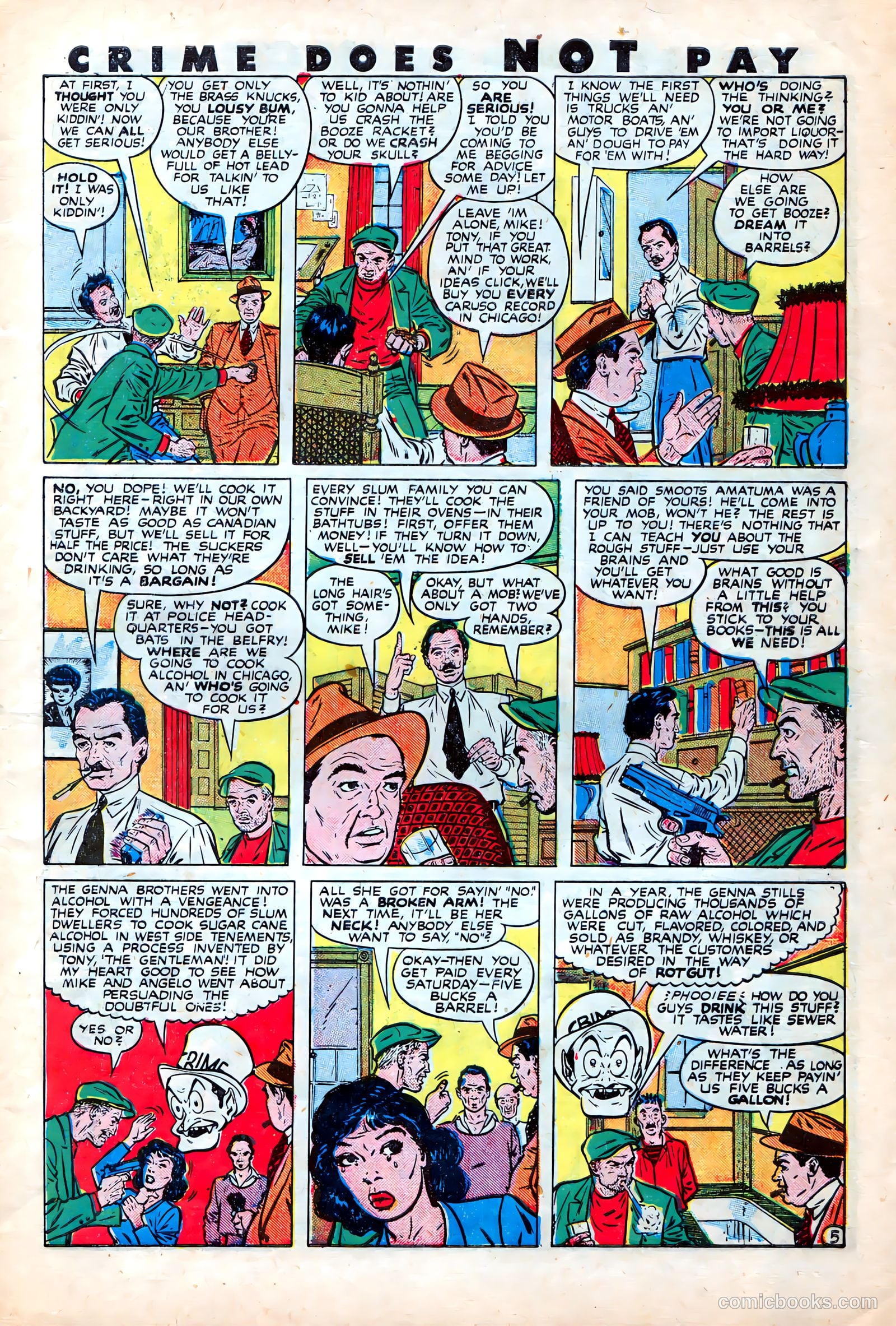Crime Does Not Pay #66 (1948) — page 7 of 52