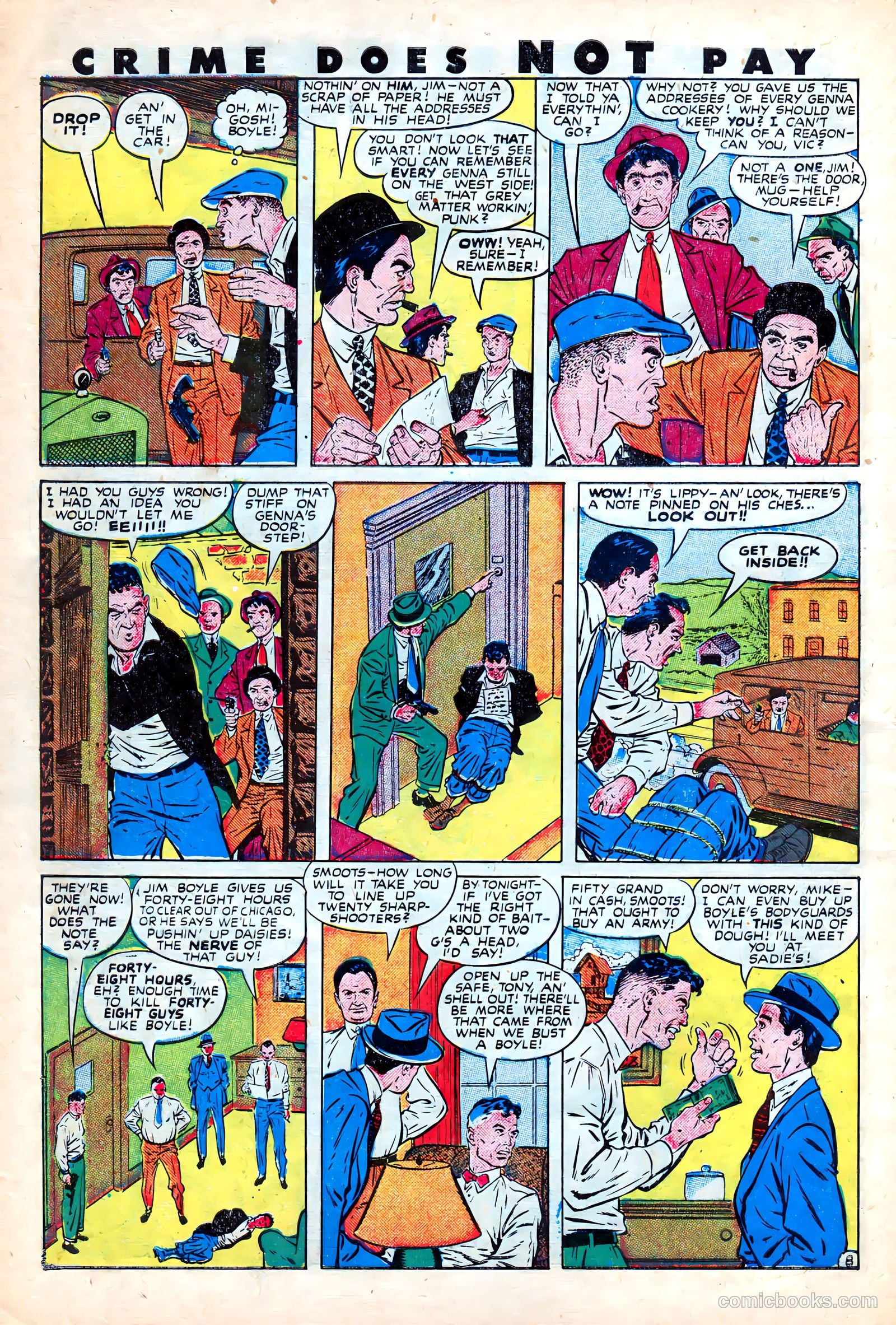 Crime Does Not Pay #66 (1948) — page 10 of 52