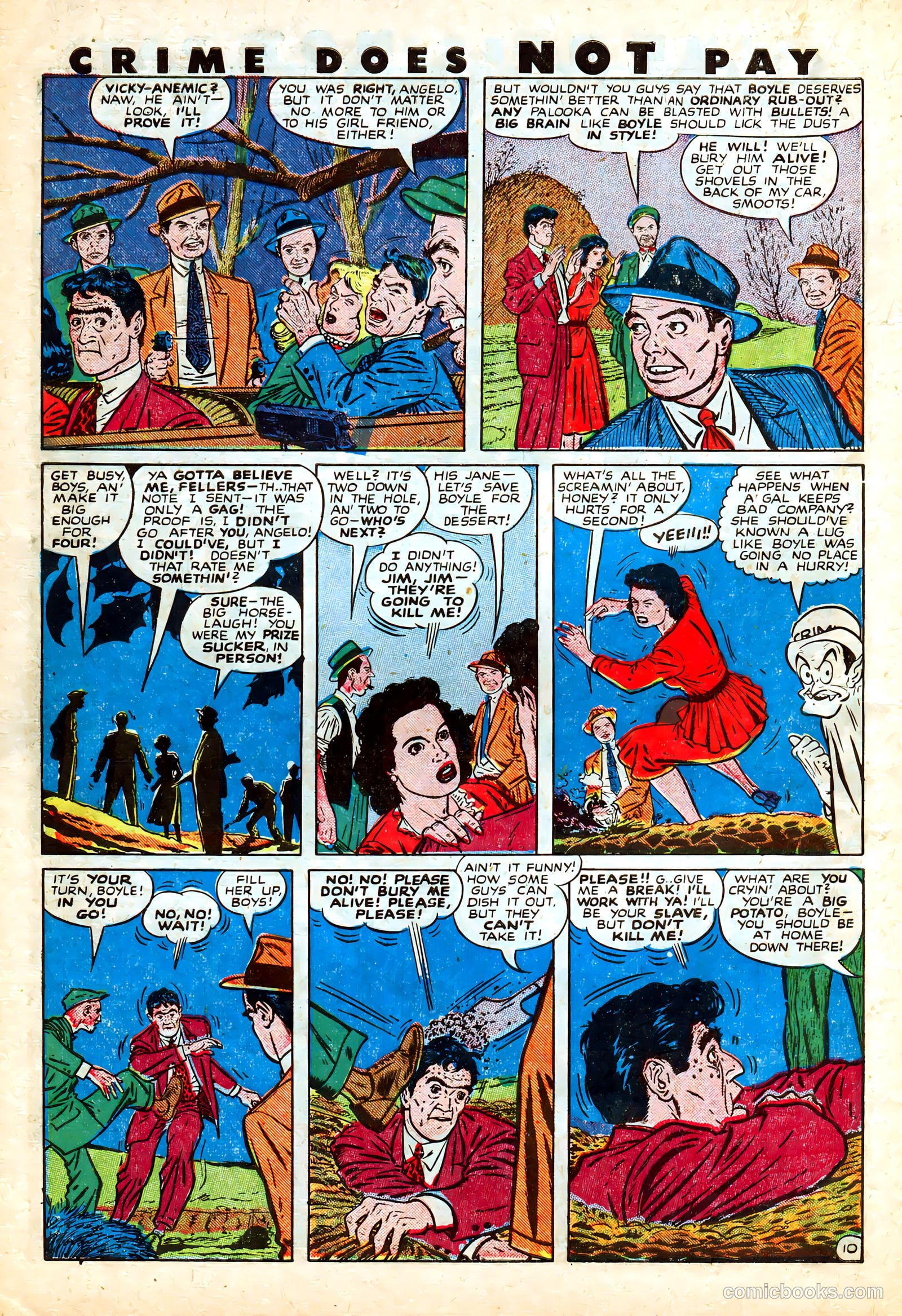 Crime Does Not Pay #66 (1948) — page 12 of 52