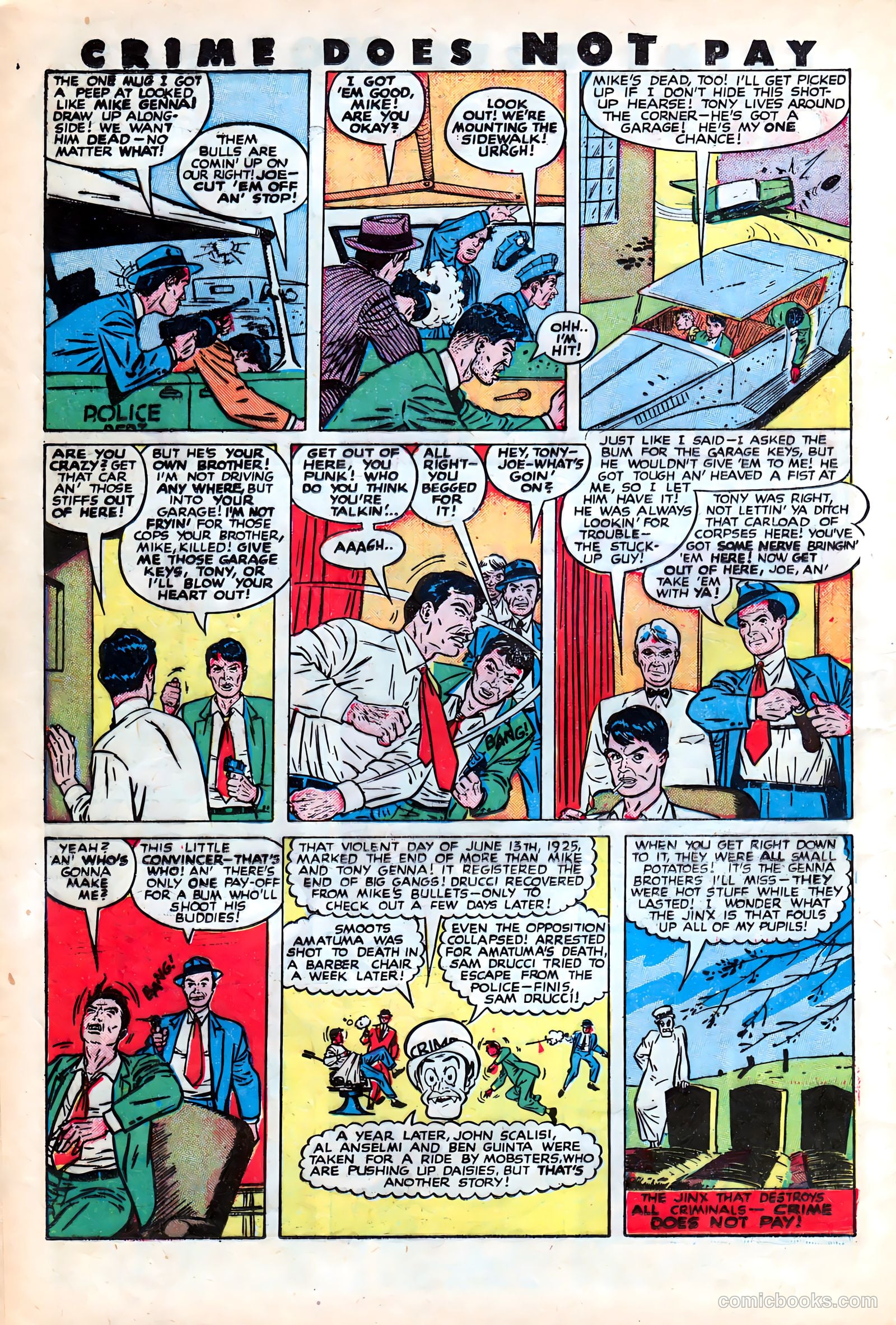 Crime Does Not Pay #66 (1948) — page 16 of 52