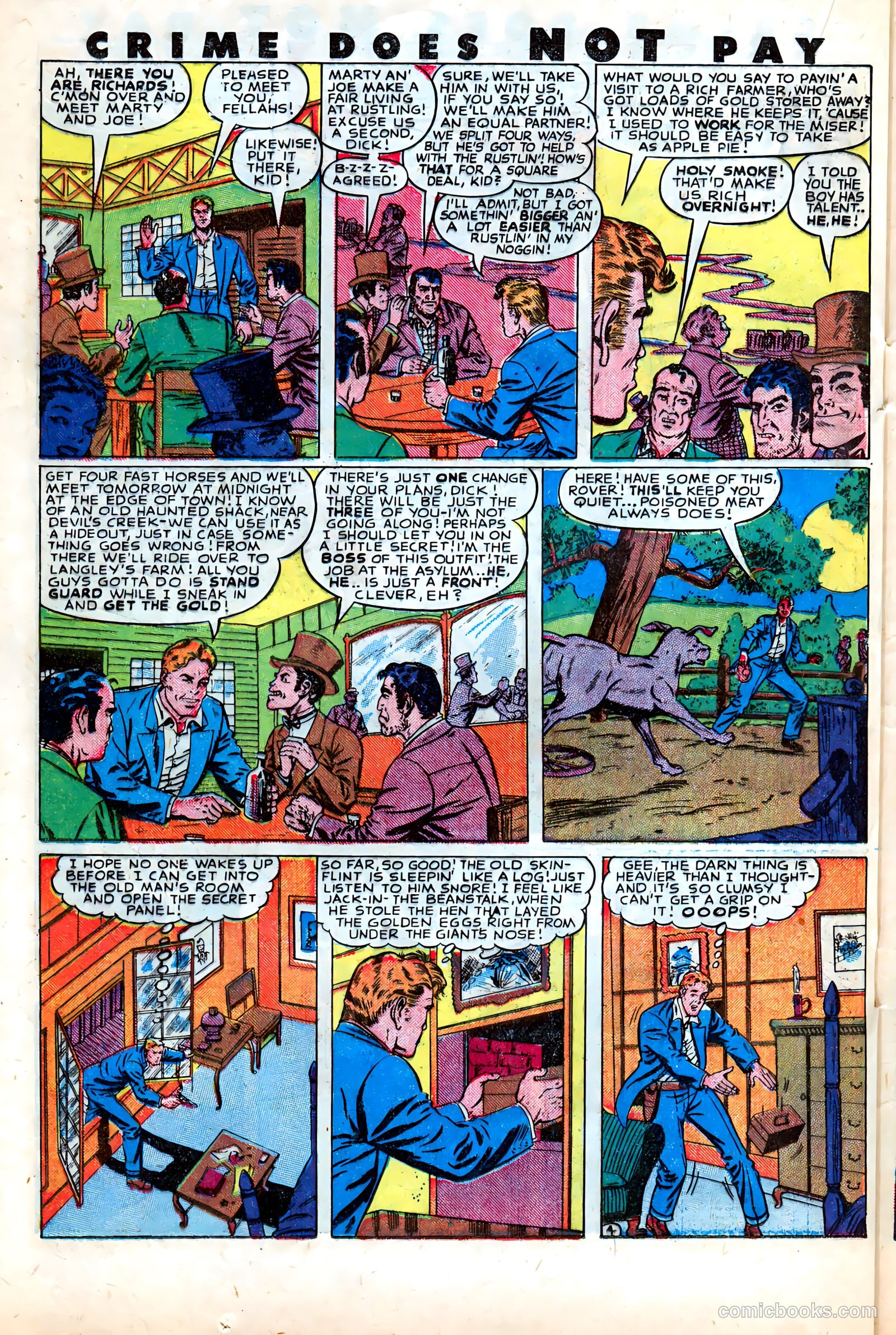 Crime Does Not Pay #66 (1948) — page 30 of 52