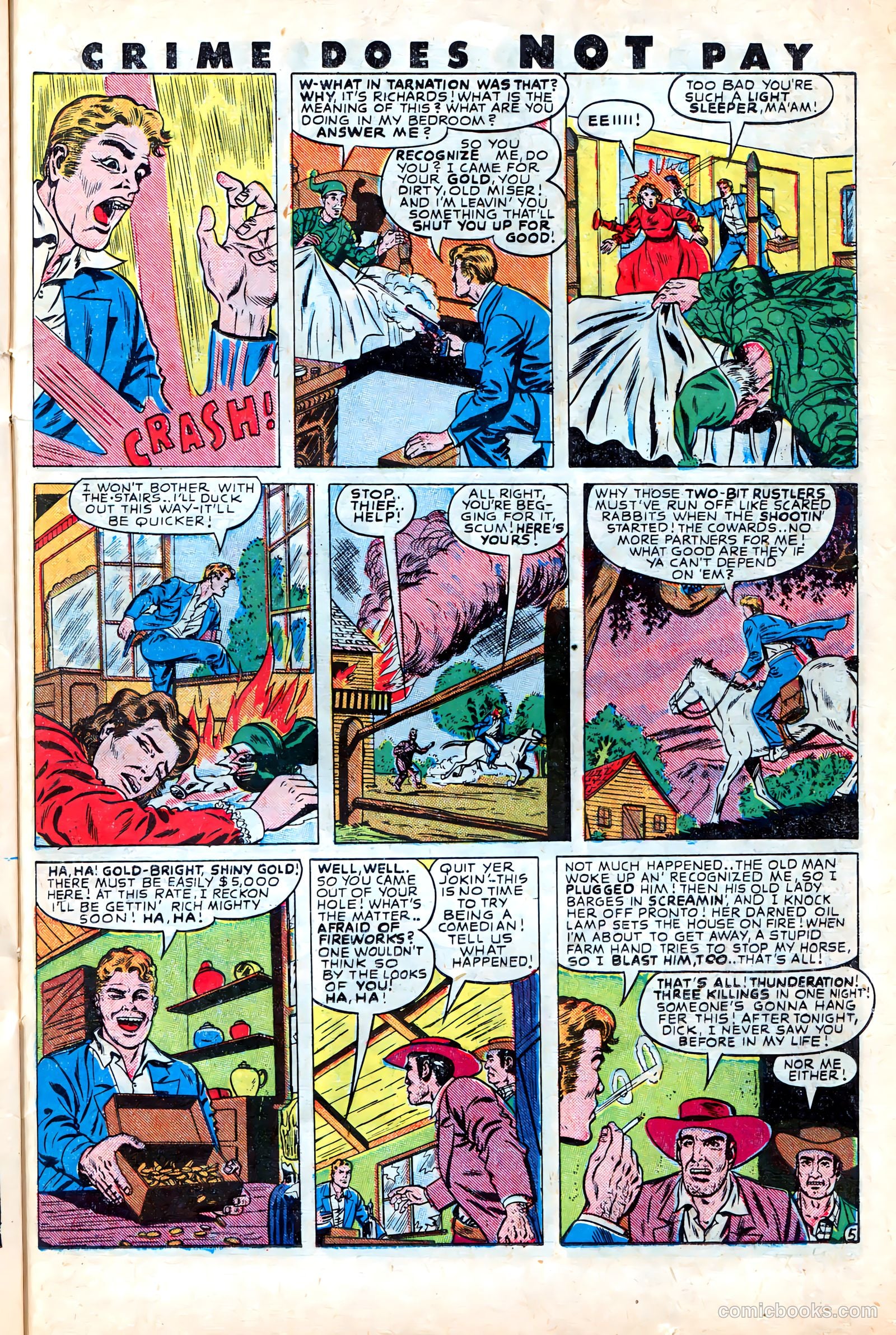 Crime Does Not Pay #66 (1948) — page 31 of 52
