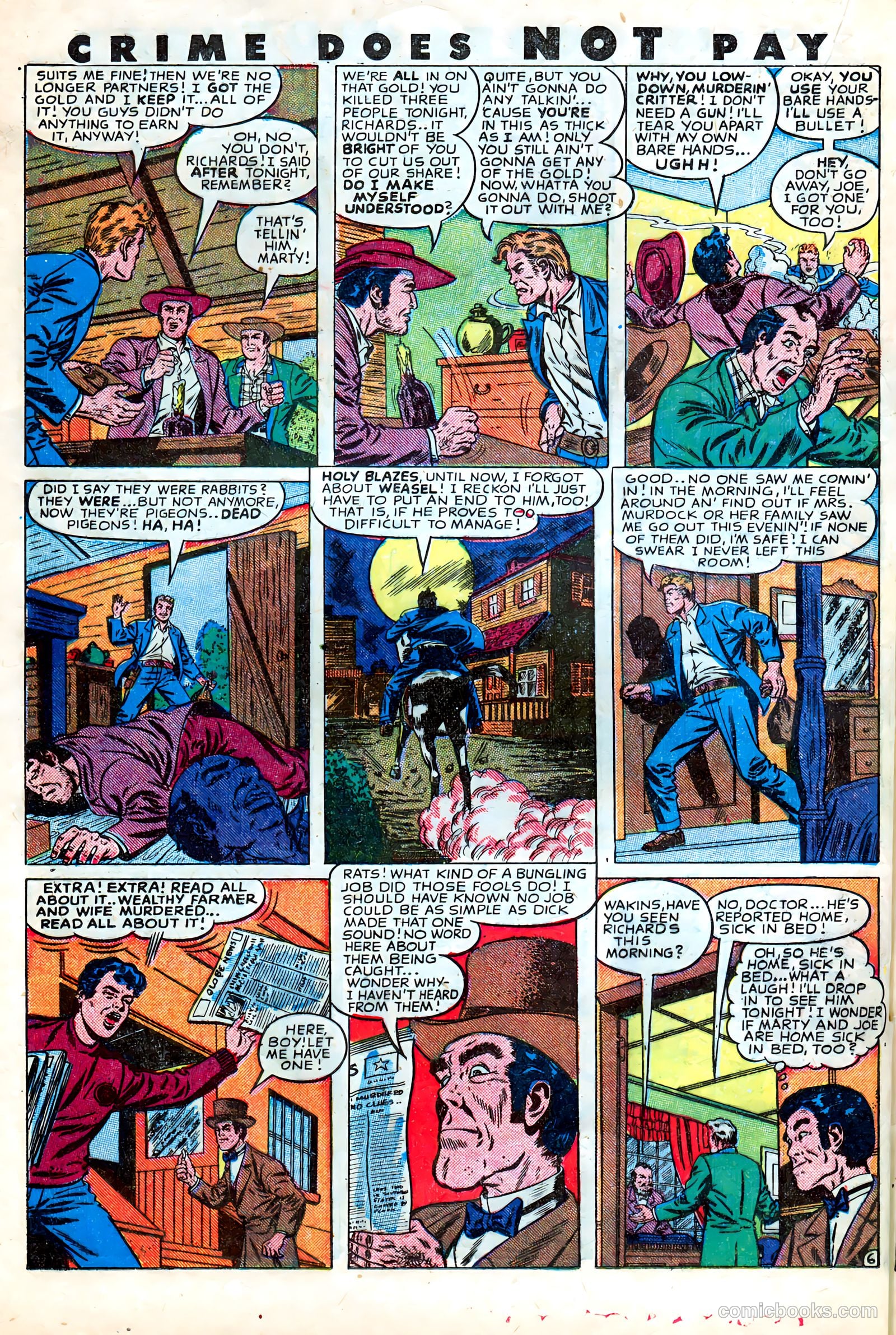 Crime Does Not Pay #66 (1948) — page 32 of 52
