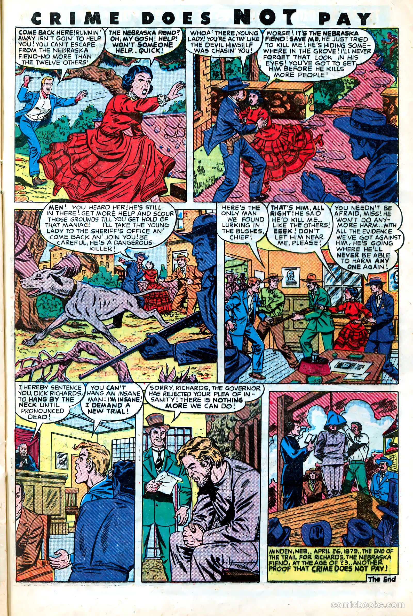 Crime Does Not Pay #66 (1948) — page 35 of 52
