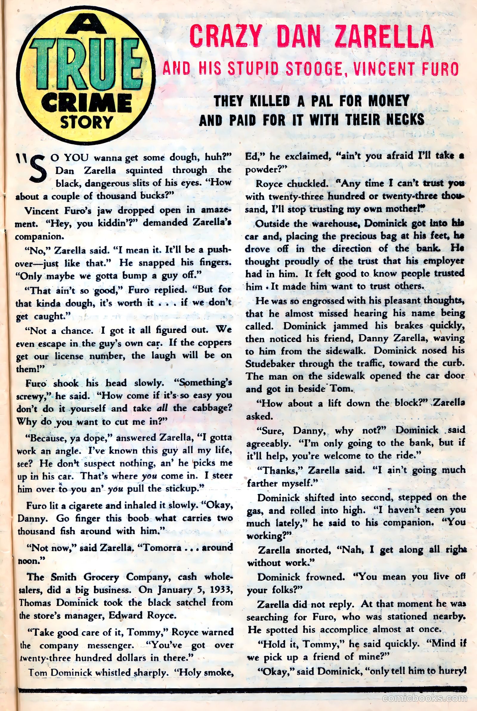 Crime Does Not Pay #66 (1948) — page 37 of 52